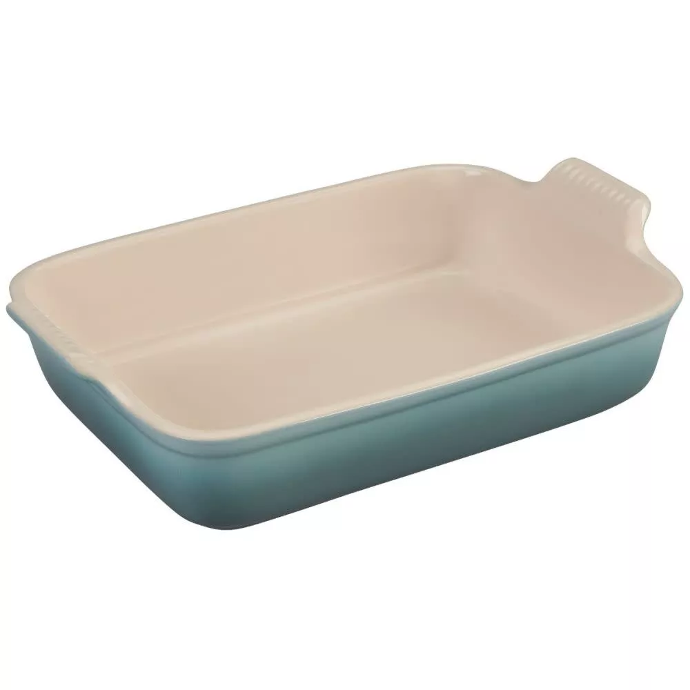 le-creuset-heritage-rectangular-dish-sea-salt-4-qt-12-x-9 Le Creuset Heritage Rectangular Dish - Sea Salt 4 qt. (12" x 9")