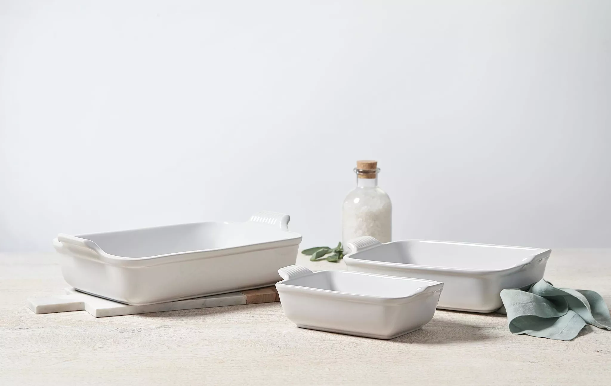 le-creuset-heritage-set-3-rectangular-dishes-oyster-1-1-qt-2-5-qt-4-qt Le Creuset Heritage Set of 3 Rectangular Dishes - Oyster 1.1 qt., 2.5 qt. & 4 qt.