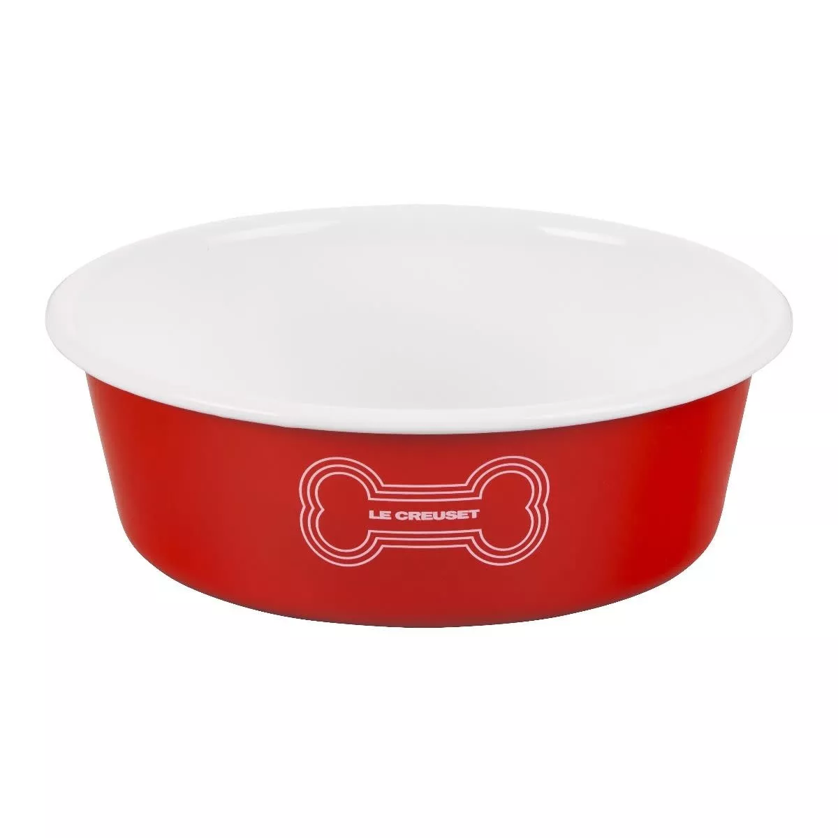 le-creuset-large-dog-bowl-red-6-cup Le Creuset Large Dog Bowl - Red 6 cup
