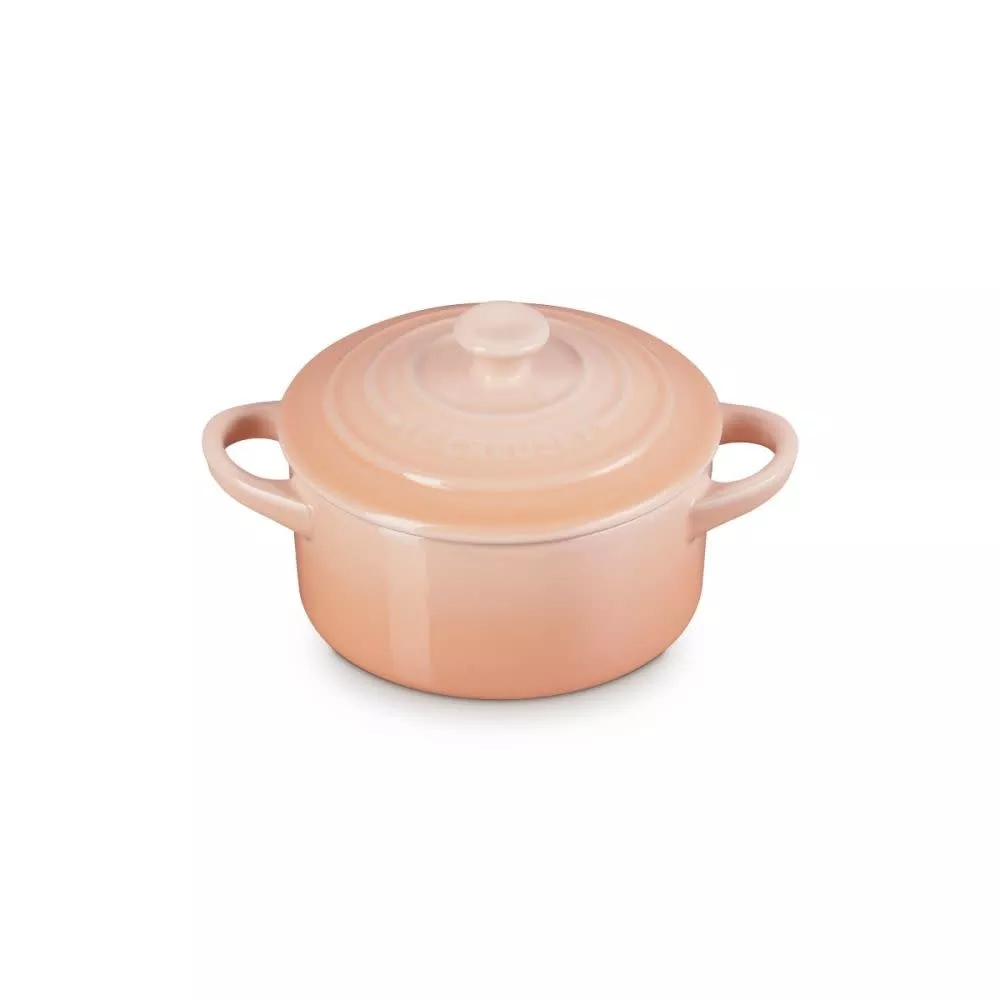 le-creuset-mini-round-cocotte-peche-8-oz Le Creuset Mini Round Cocotte - Peche - 8 oz.
