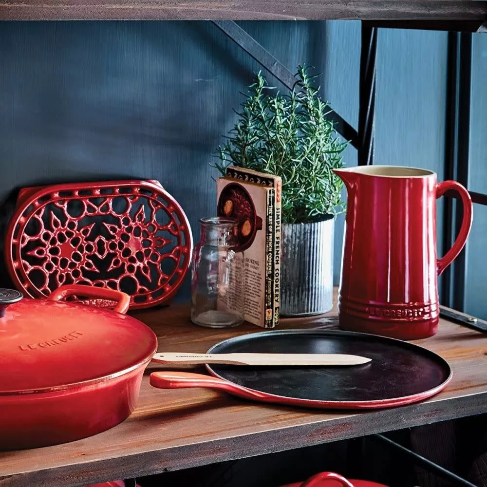 le-creuset-pitcher-cerise-1-6-qt Le Creuset Pitcher - Cerise 1.6 qt.