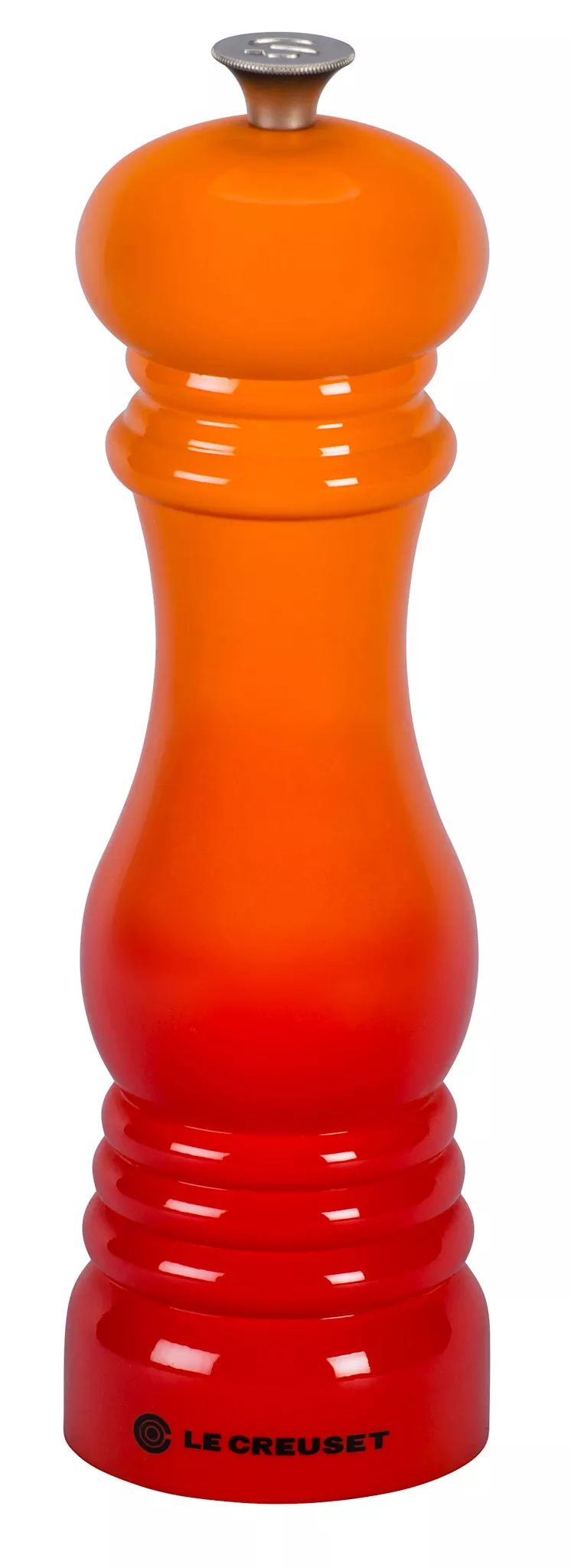 le-creuset-salt-mill-flame-8-x-2-1-2 Le Creuset Salt Mill - Flame - 8" x 2 1/2"