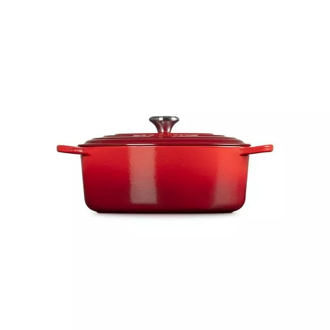 le-creuset-signature-oval-dutch-oven-cerise-6-75-qt Le Creuset Signature Oval Dutch Oven - Cerise 6.75 qt.