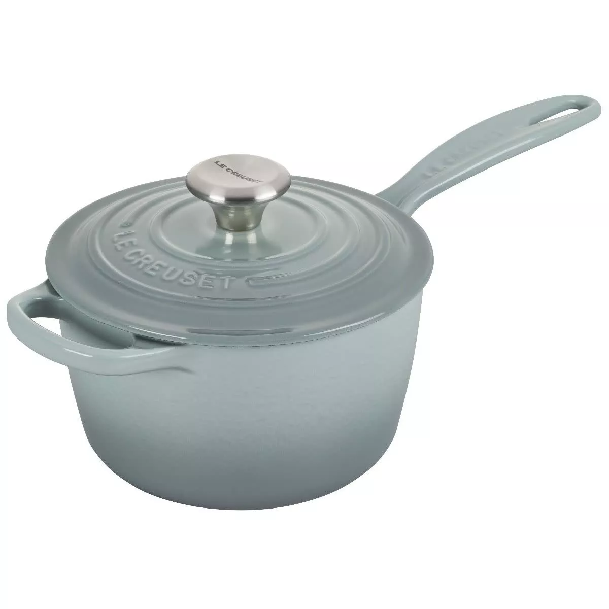le-creuset-signature-saucepan-sea-salt-1-75-qt Le Creuset Signature Saucepan - Sea Salt 1.75 qt.