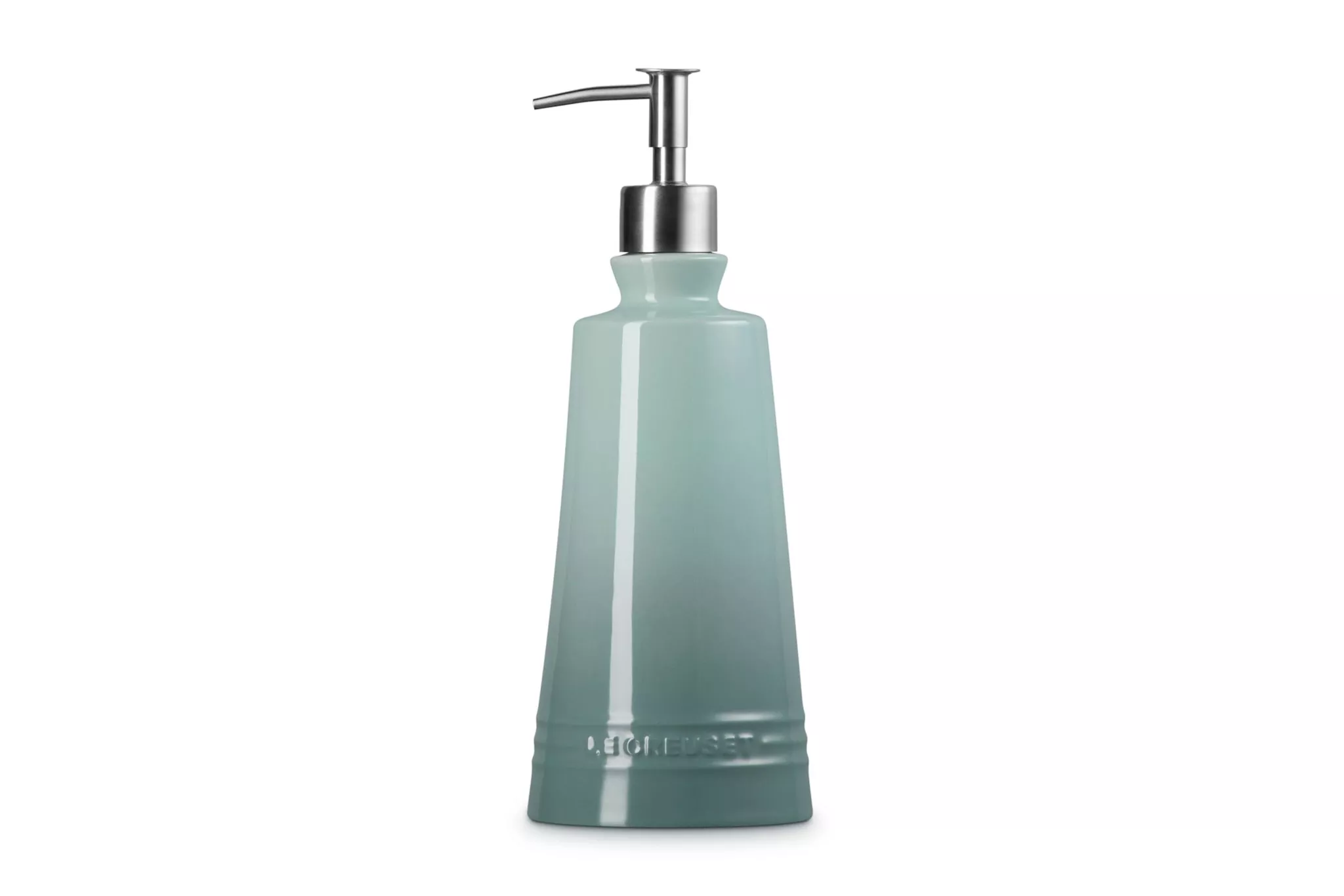 le-creuset-soap-dispenser-sea-salt-16-oz Le Creuset Soap Dispenser - Sea Salt 16 oz.