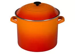 le-creuset-stockpot-flame-6-qt Le Creuset Stockpot - Flame 6 qt.