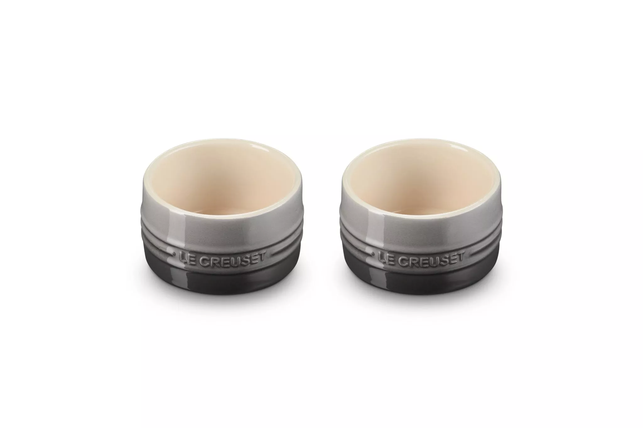 le-creuset-straight-walled-ramekin-oyster-le-creuset Le Creuset Straight Walled Ramekin- Oyster| Le Creuset
