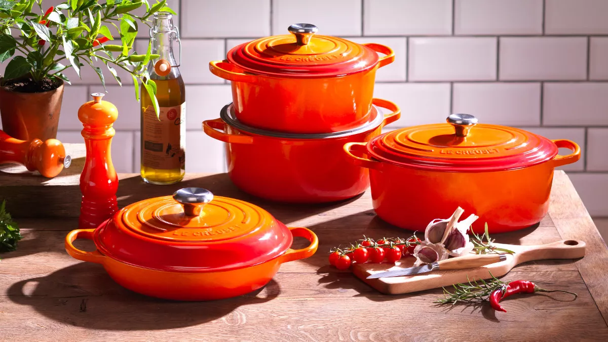 le-creuset-traditional-oval-doufeu-oyster-7-25-qt Le Creuset Traditional Oval Doufeu, Oyster 7.25 qt.