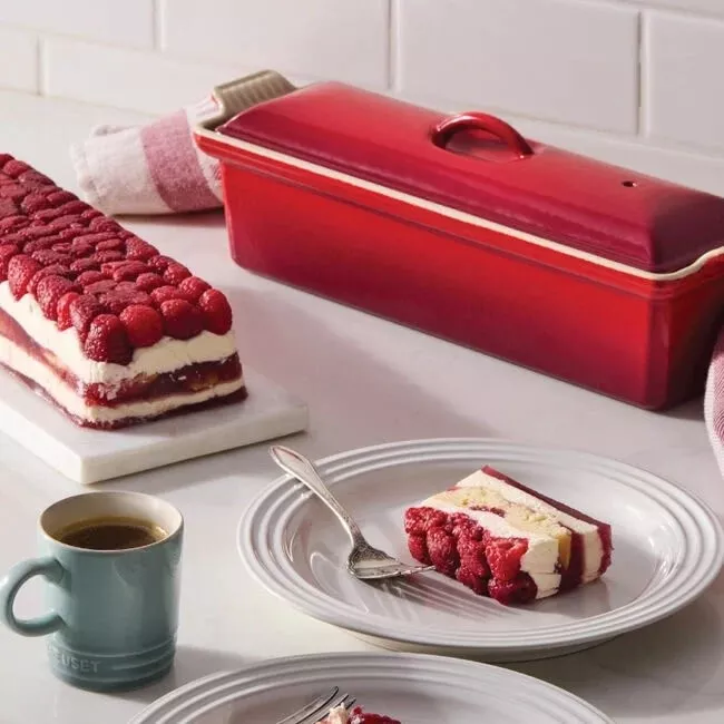le-creuset-traditional-rectangular-pate-terrine-cerise-2-qt Le Creuset Traditional Rectangular Pate Terrine - Cerise 2 qt.