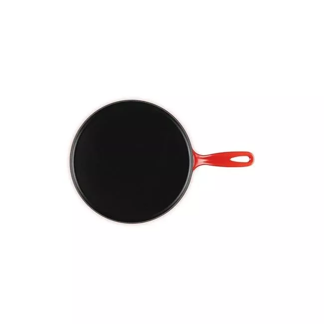 le-creuset-traditional-round-crepe-pan-cerise-10-25 Le Creuset Traditional Round Crepe Pan - Cerise 10.25"