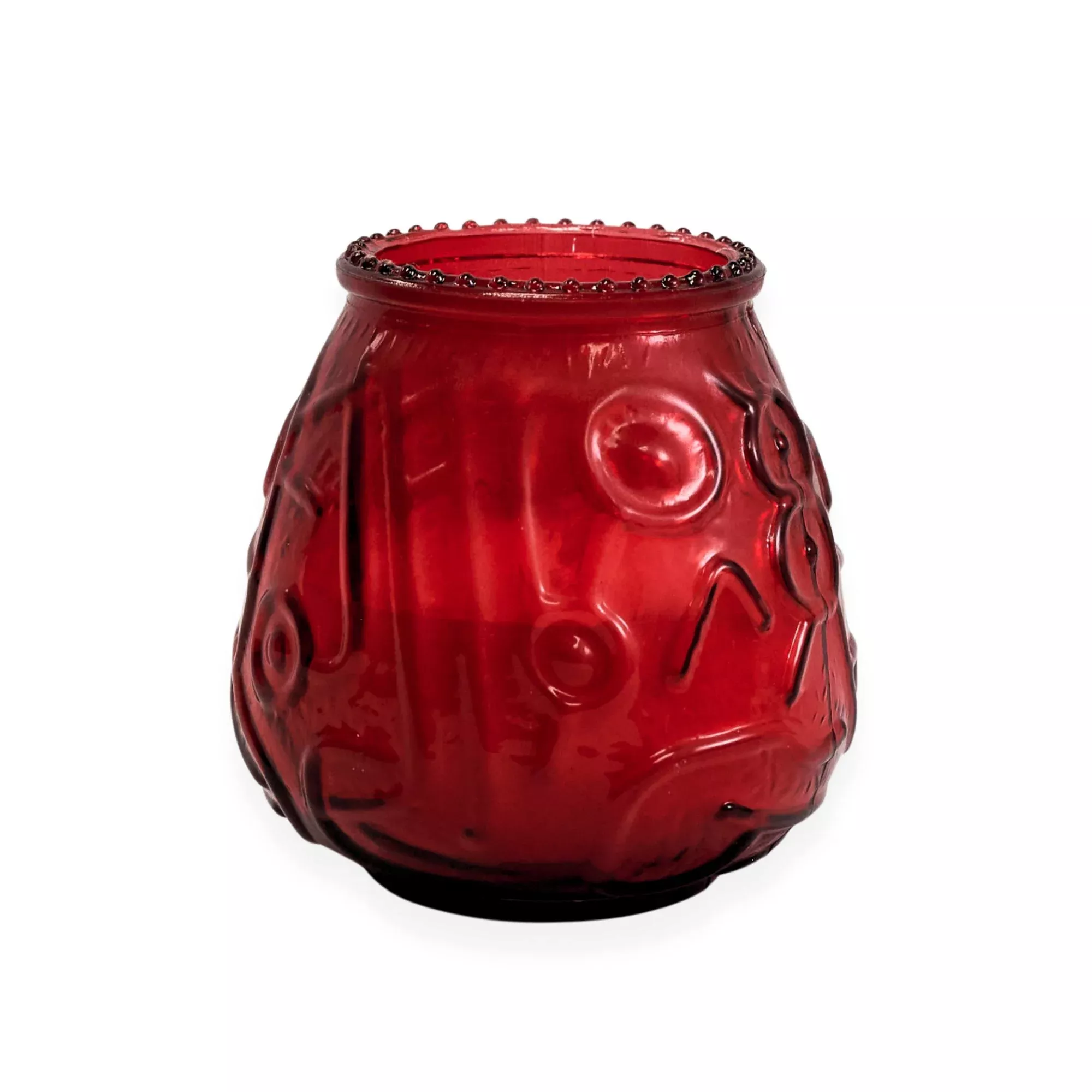 leolight-432rd-45-hour-red-glass-venetian-lowboys-wax-candle LeoLight 432RD 45 Hour Red Glass Venetian Lowboys Wax Candle