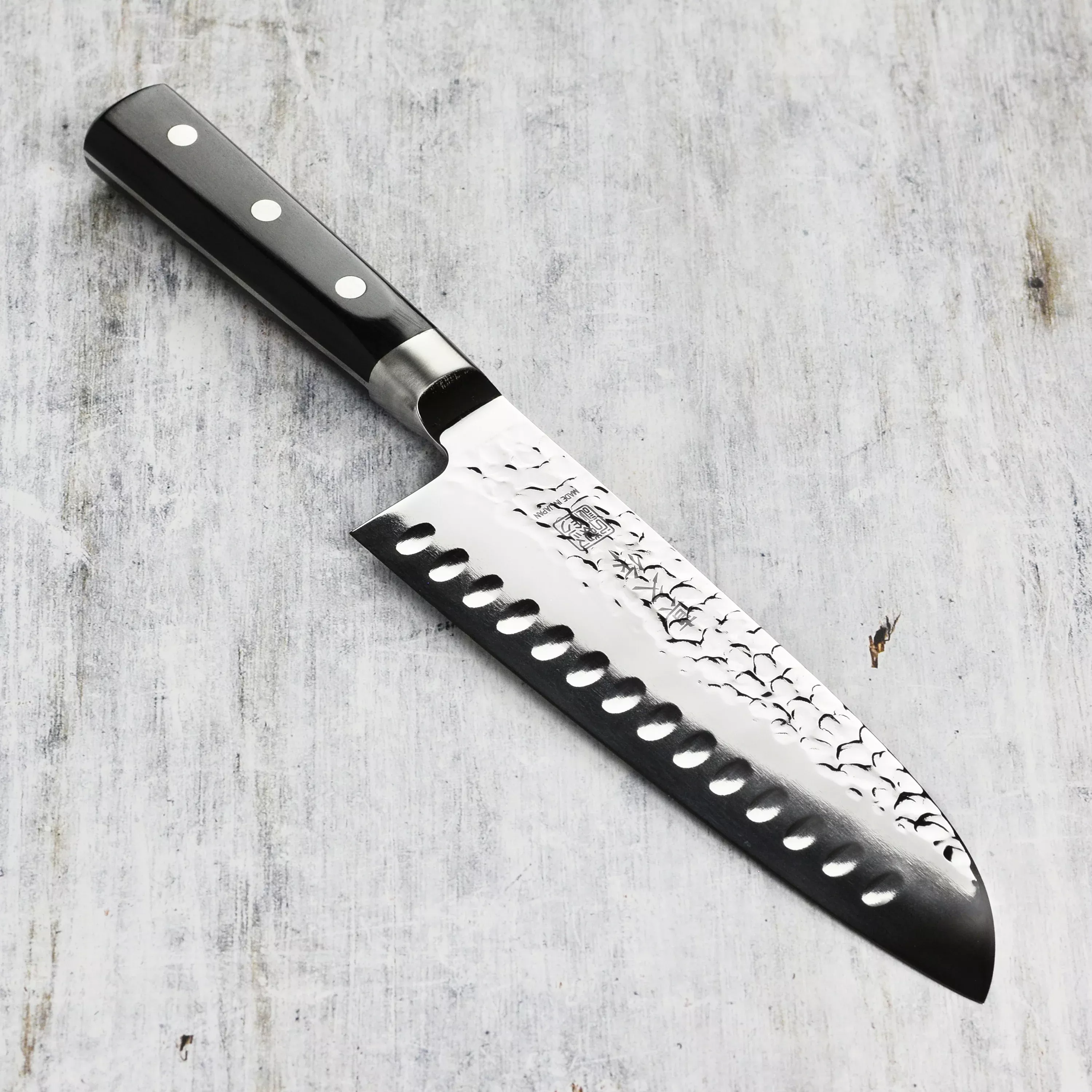 mac-tsuchime-7-santoku-knife-hammered-professional-japanese-knife MAC Tsuchime 7" Santoku Knife - Hammered Professional Japanese Knife