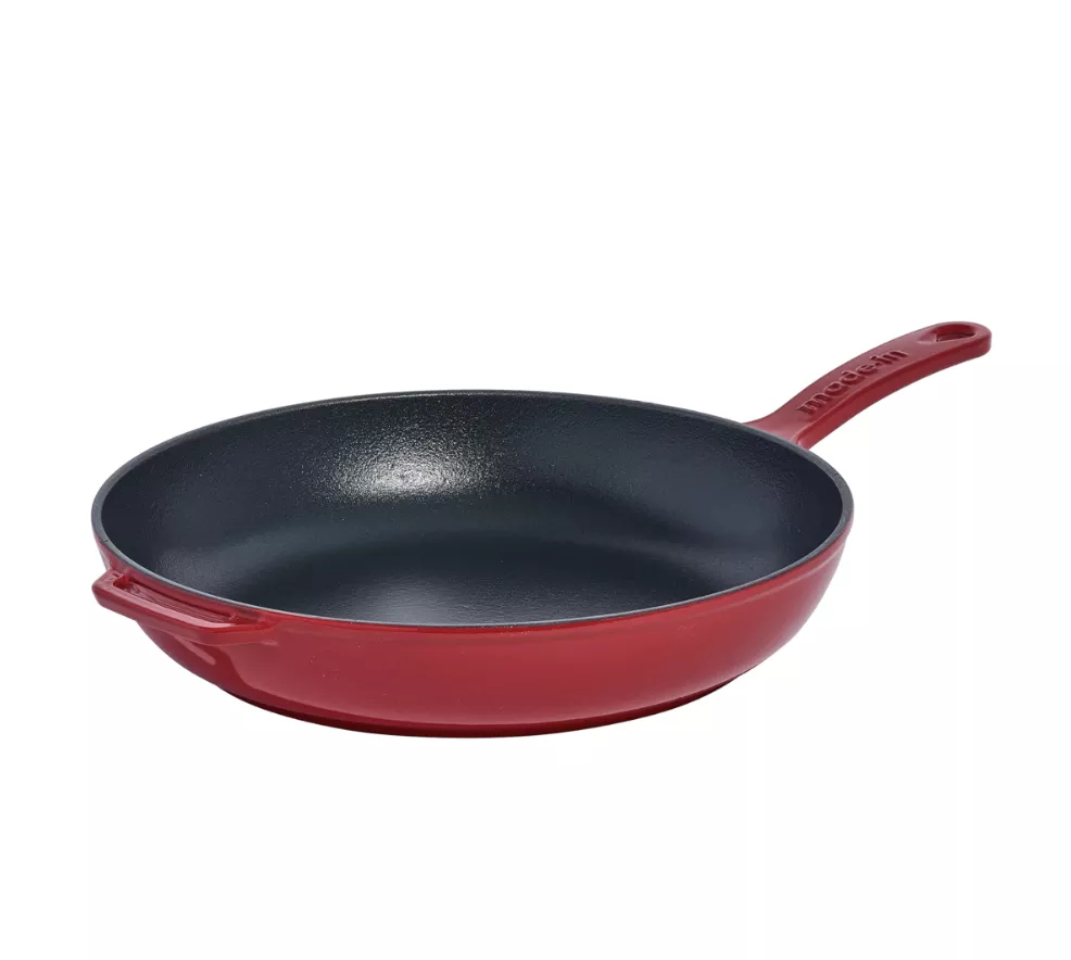 made-in-11-5-cast-iron-skillet-made-in-red MADE-IN, 11.5'' CAST IRON SKILLET - MADE IN RED