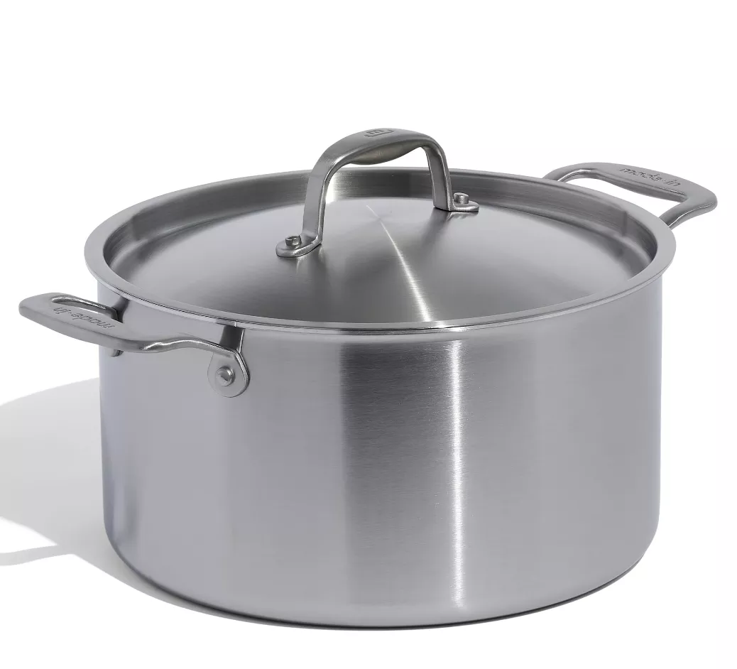 made-in-8-qt-stock-pot-with-lid MADE-IN, 8 QT STOCK POT WITH LID