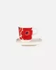 marimekko-espresso-cup-plate-unikko-red Marimekko Espresso Cup and Plate - UNIKKO Red