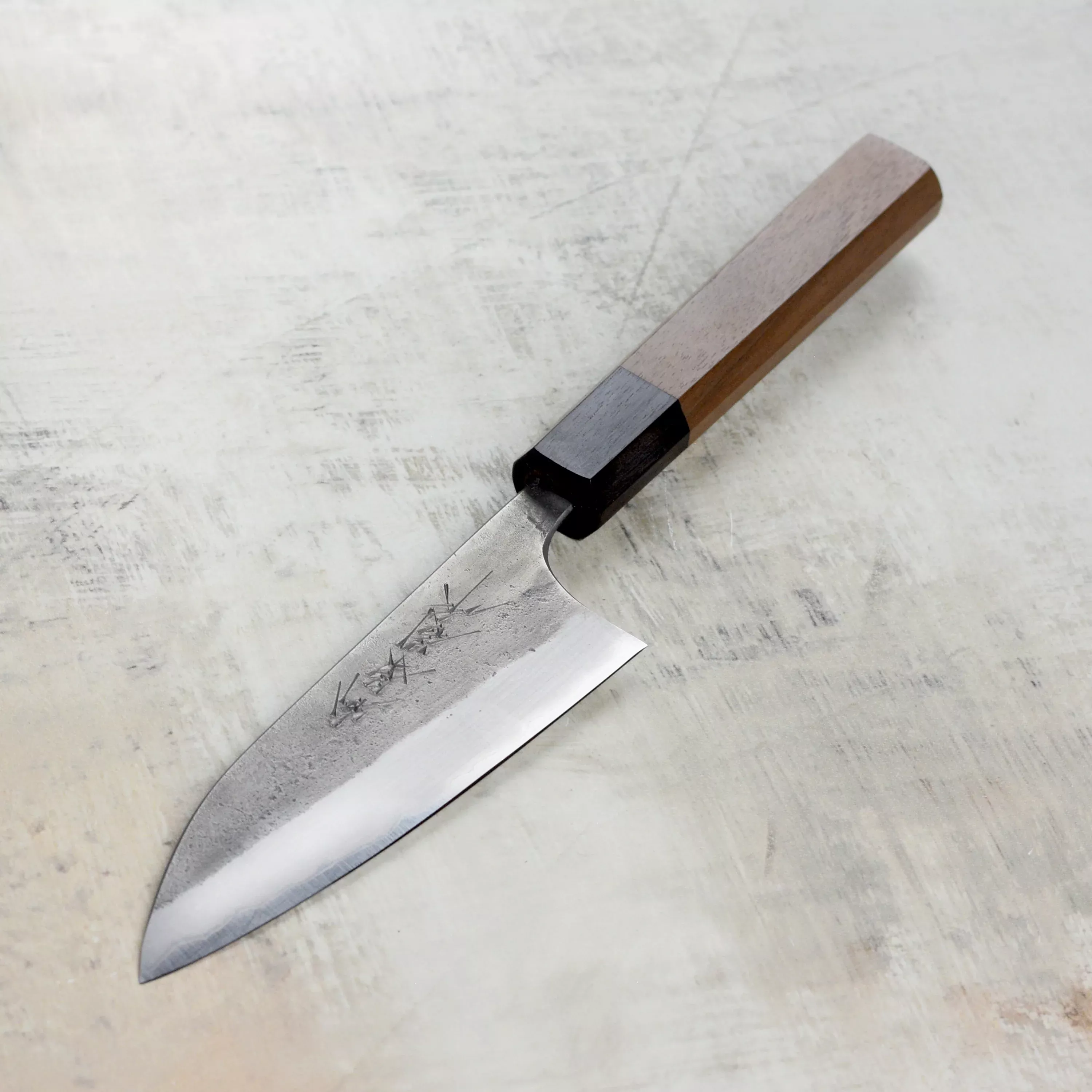 matsubara-aogami-2-nashiji-stainless-clad-4-7-petty Matsubara Aogami #2 Nashiji Stainless Clad 4.7" Petty