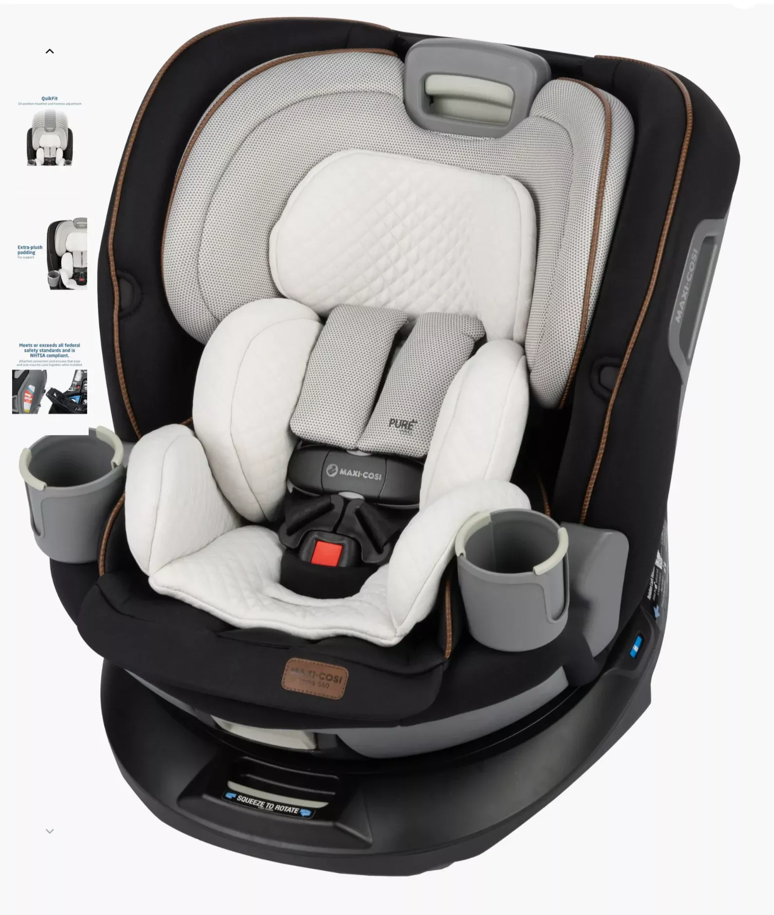 maxi-cosi-emme-360-rotating-all-in-one-convertible-car-seat-onyx-sand-rebel Maxi-Cosi Emme 360 Rotating All-in-One Convertible Car Seat - Onyx Sand – REBEL