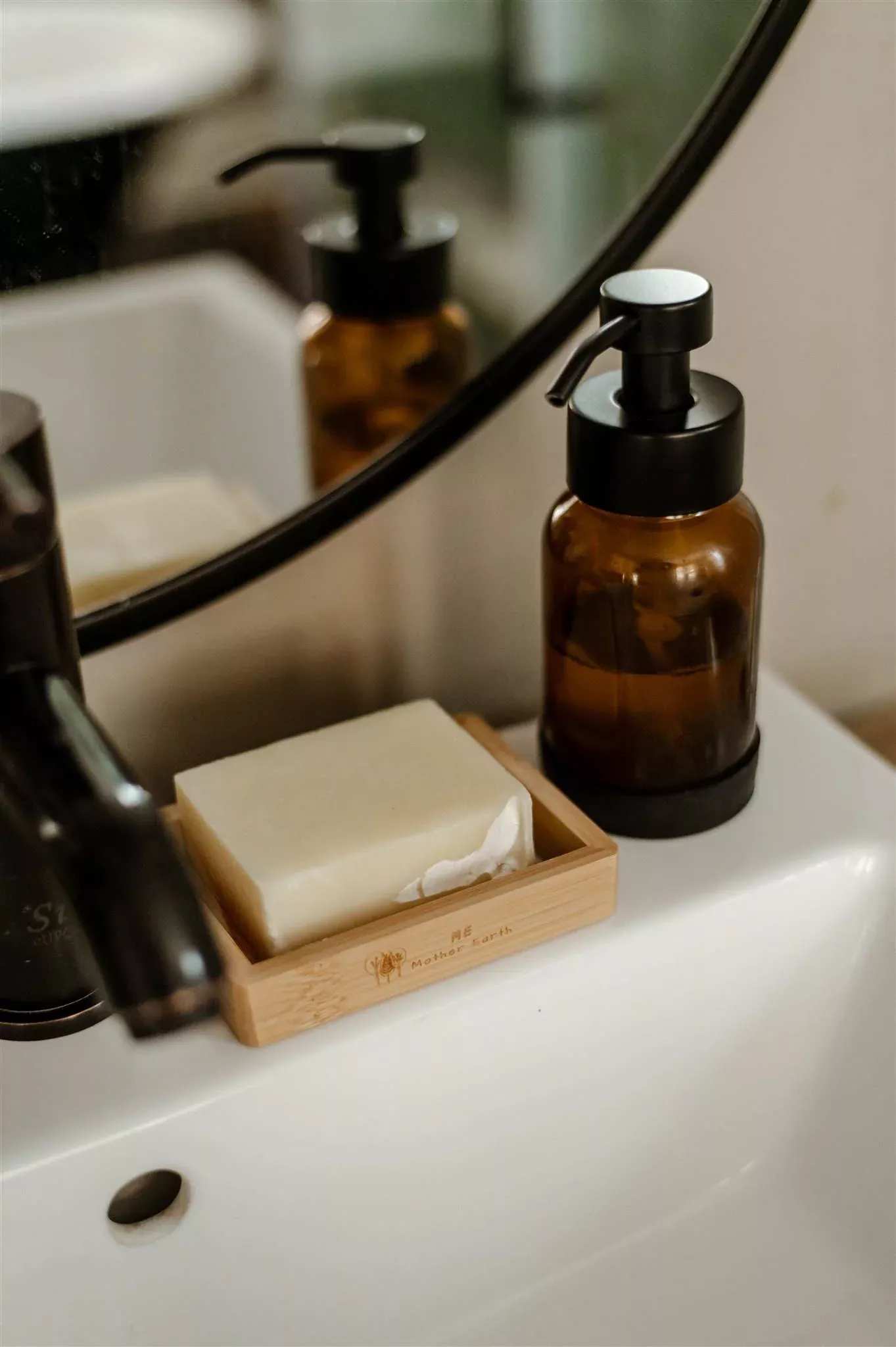 me-mother-earth-amber-foaming-soap-dispenser Me Mother Earth Amber Foaming Soap Dispenser