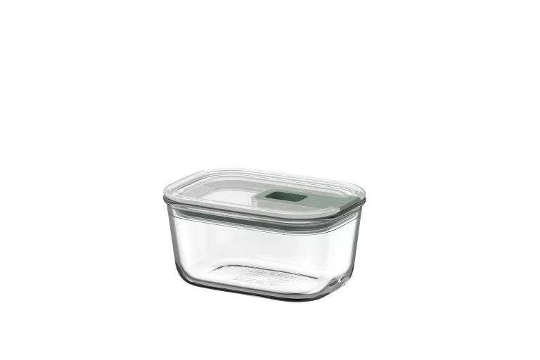 mepal-easyclip-rectangular-glass-box-nordic-sage-450ml-15oz Mepal Easyclip Rectangular Glass Box - Nordic-Sage / 450ml/15oz