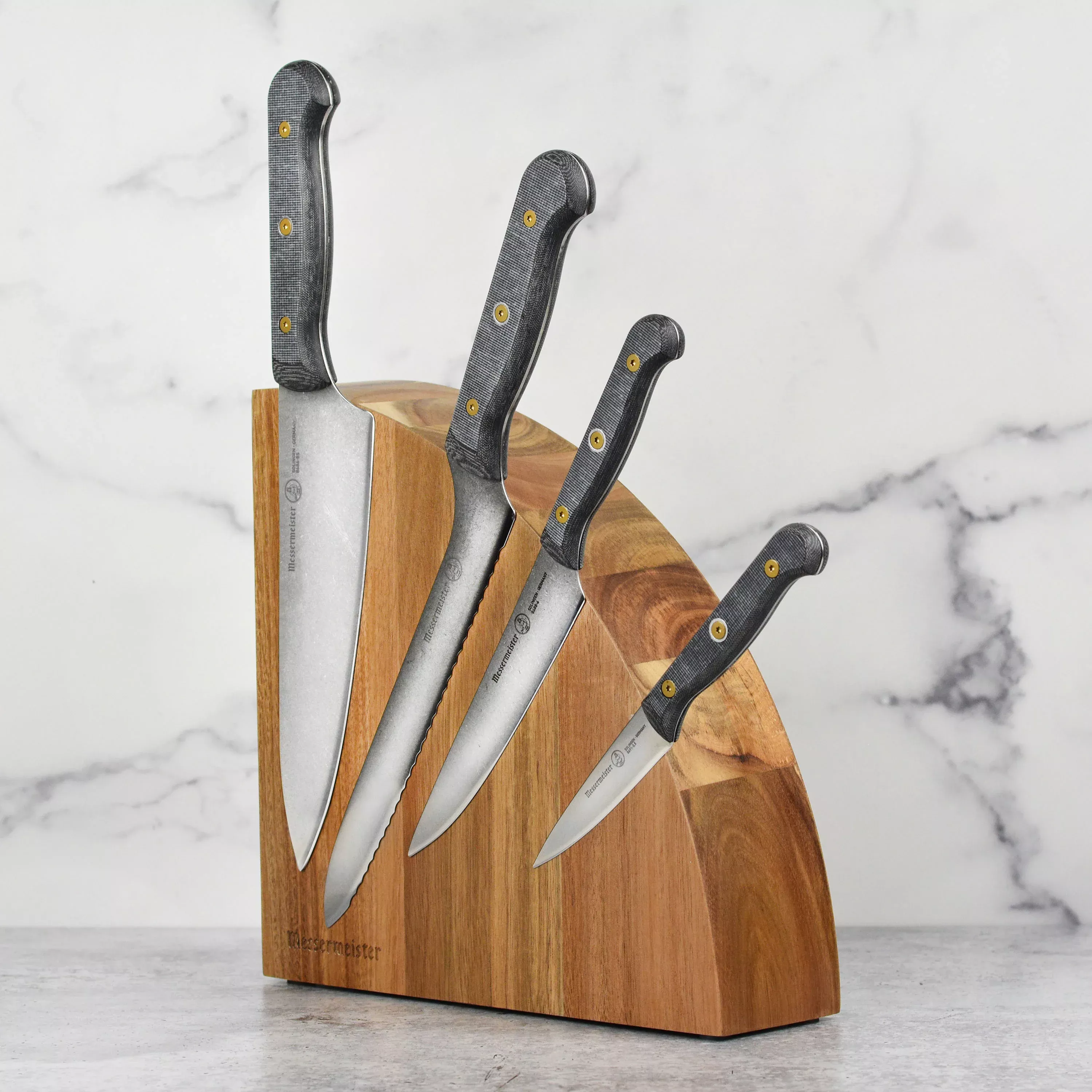 messermeister-custom-micarta-5-piece-knife-block-set Messermeister Custom Micarta 5 Piece Knife Block Set