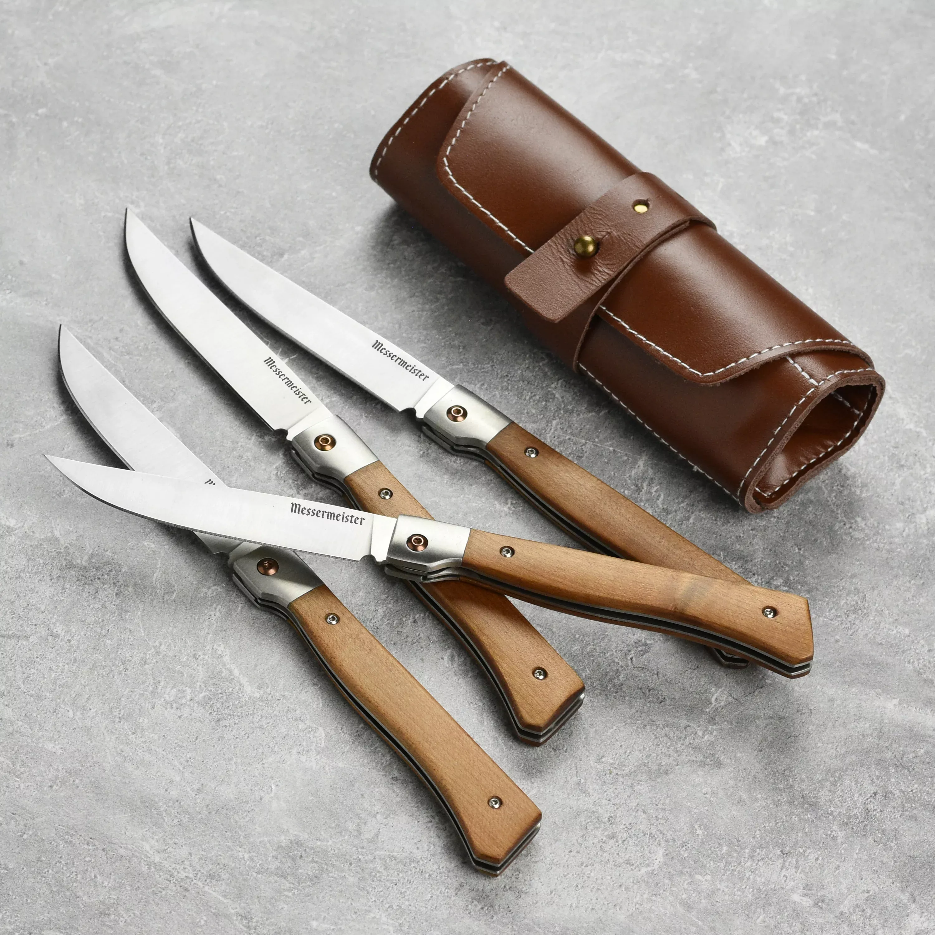 messermeister-folding-steak-knife-set-4-piece Messermeister Folding Steak Knife Set - 4 Piece