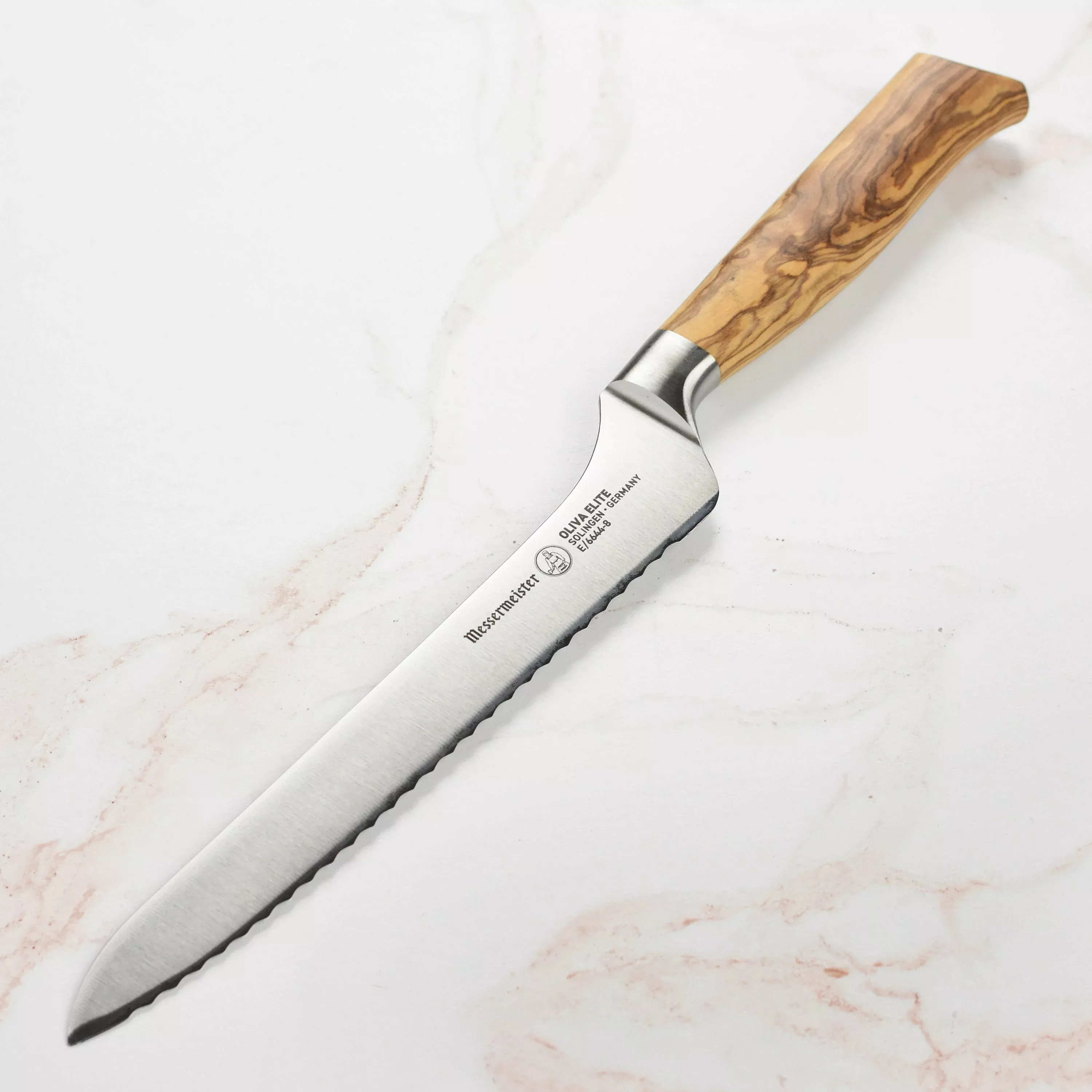messermeister-oliva-elite-offset-bread-knife-8 Messermeister Oliva Elite Offset Bread Knife - 8"