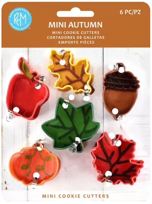 mini-leaf-6-pc-cookie-cutter-set Mini Leaf 6 Pc Cookie Cutter Set