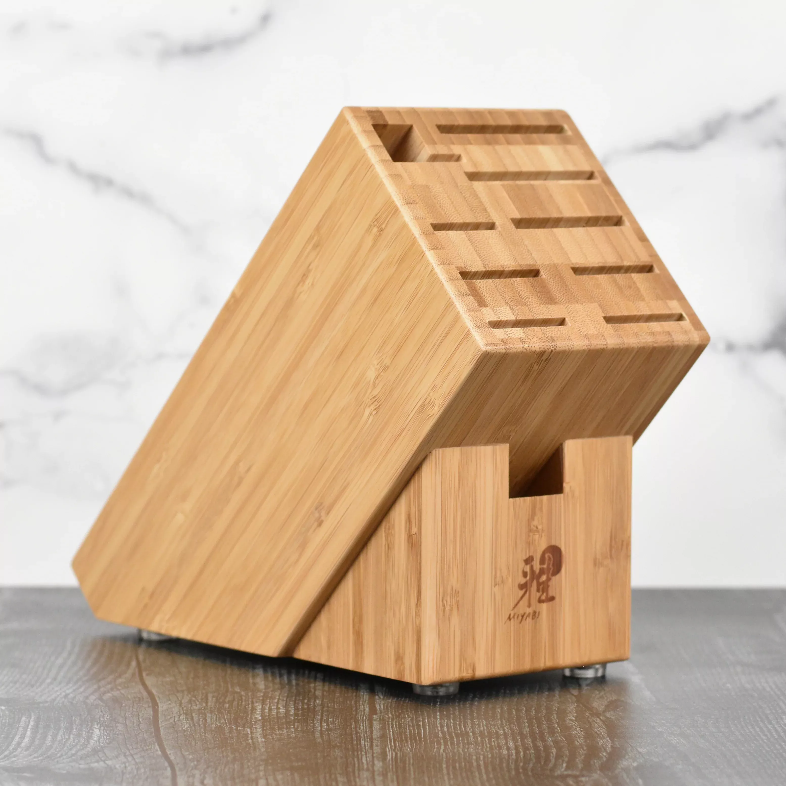 miyabi-bamboo-knife-block-10-slot Miyabi Bamboo Knife Block - 10 Slot