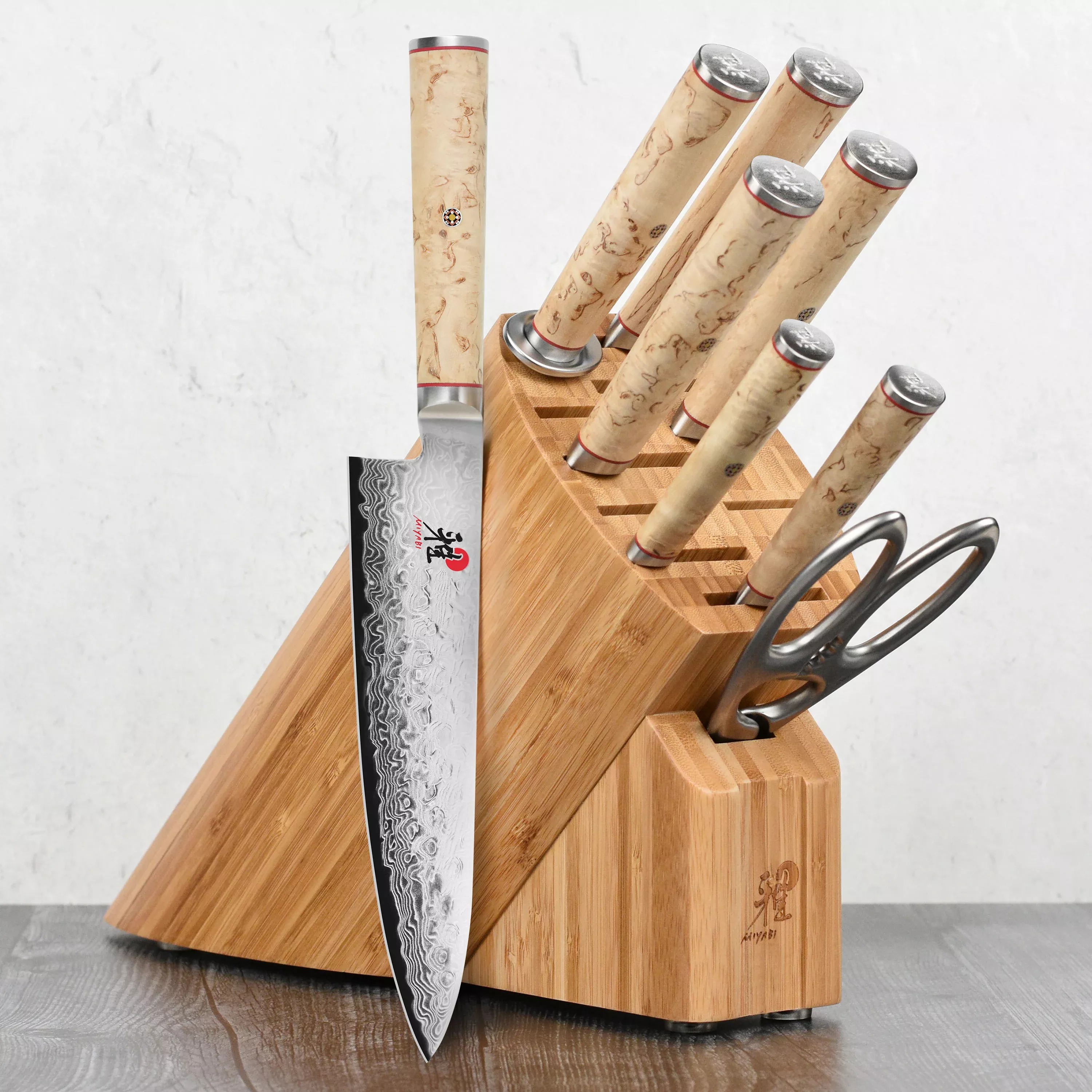 miyabi-birchwood-knife-block-set-9-piece Miyabi Birchwood Knife Block Set - 9 Piece