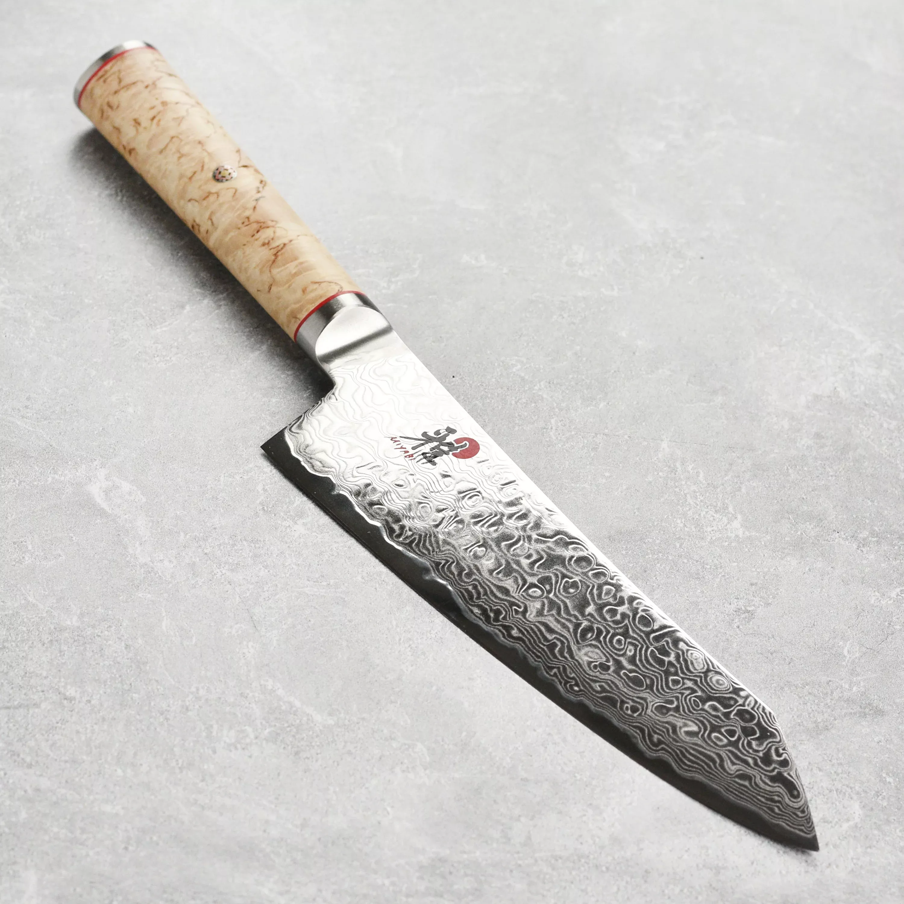 miyabi-birchwood-rocking-santoku-knife-7 Miyabi Birchwood Rocking Santoku Knife - 7"