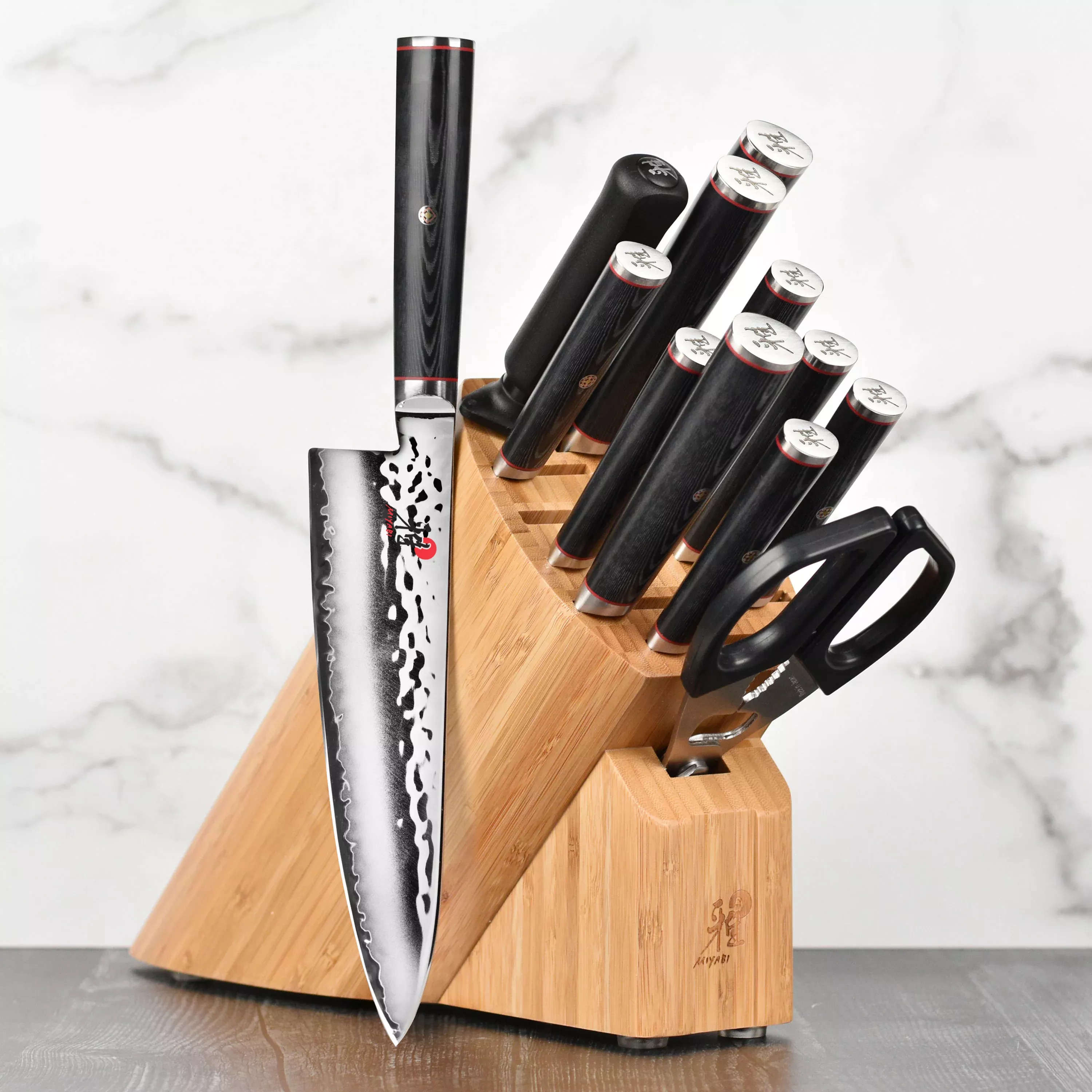 miyabi-mizu-sg2-knife-block-set-13-piece Miyabi Mizu SG2 Knife Block Set - 13 Piece