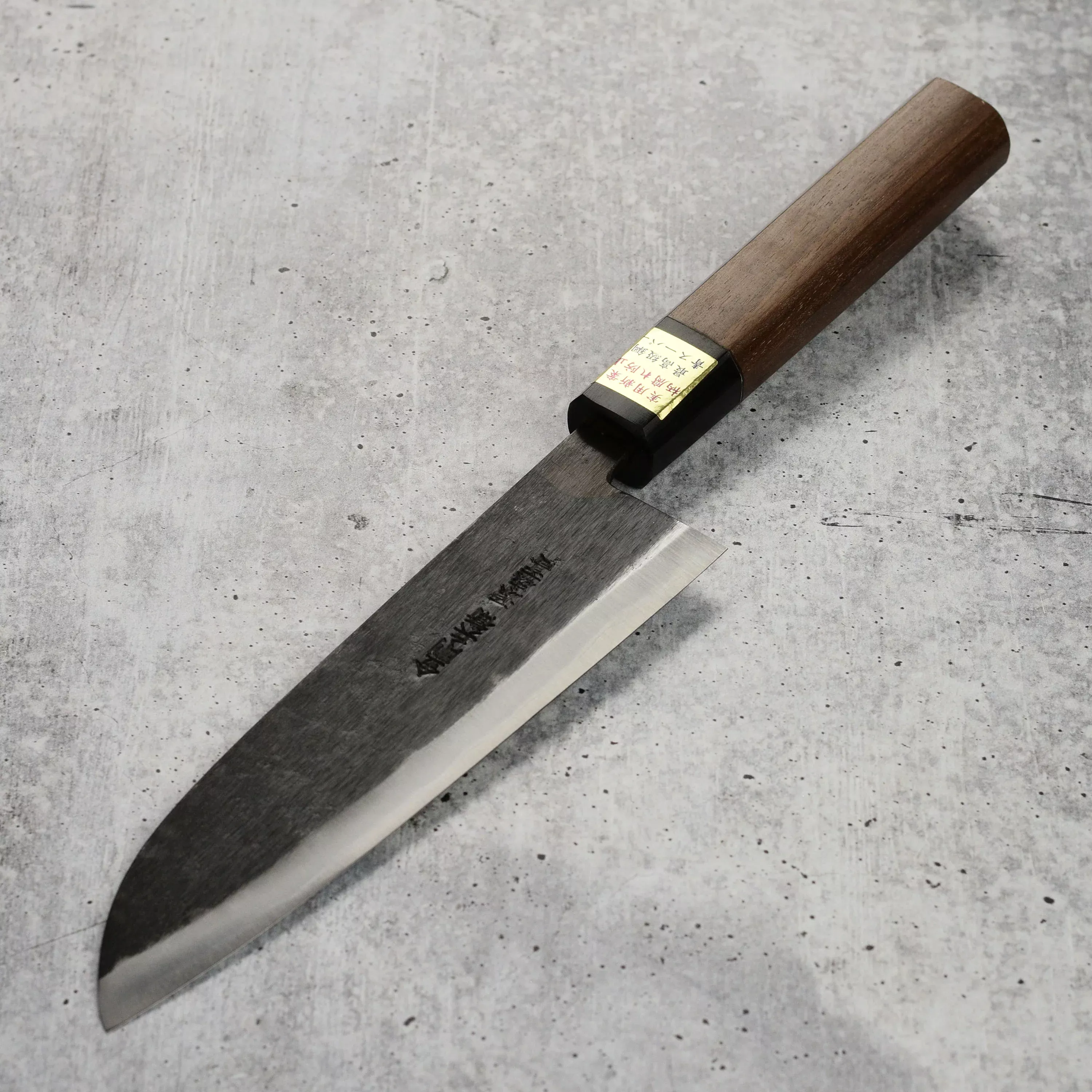 moritaka-aogami-super-santoku-knife-6-7-as-blue-carbon-steel Moritaka Aogami Super Santoku Knife - 6.7" AS Blue Carbon Steel