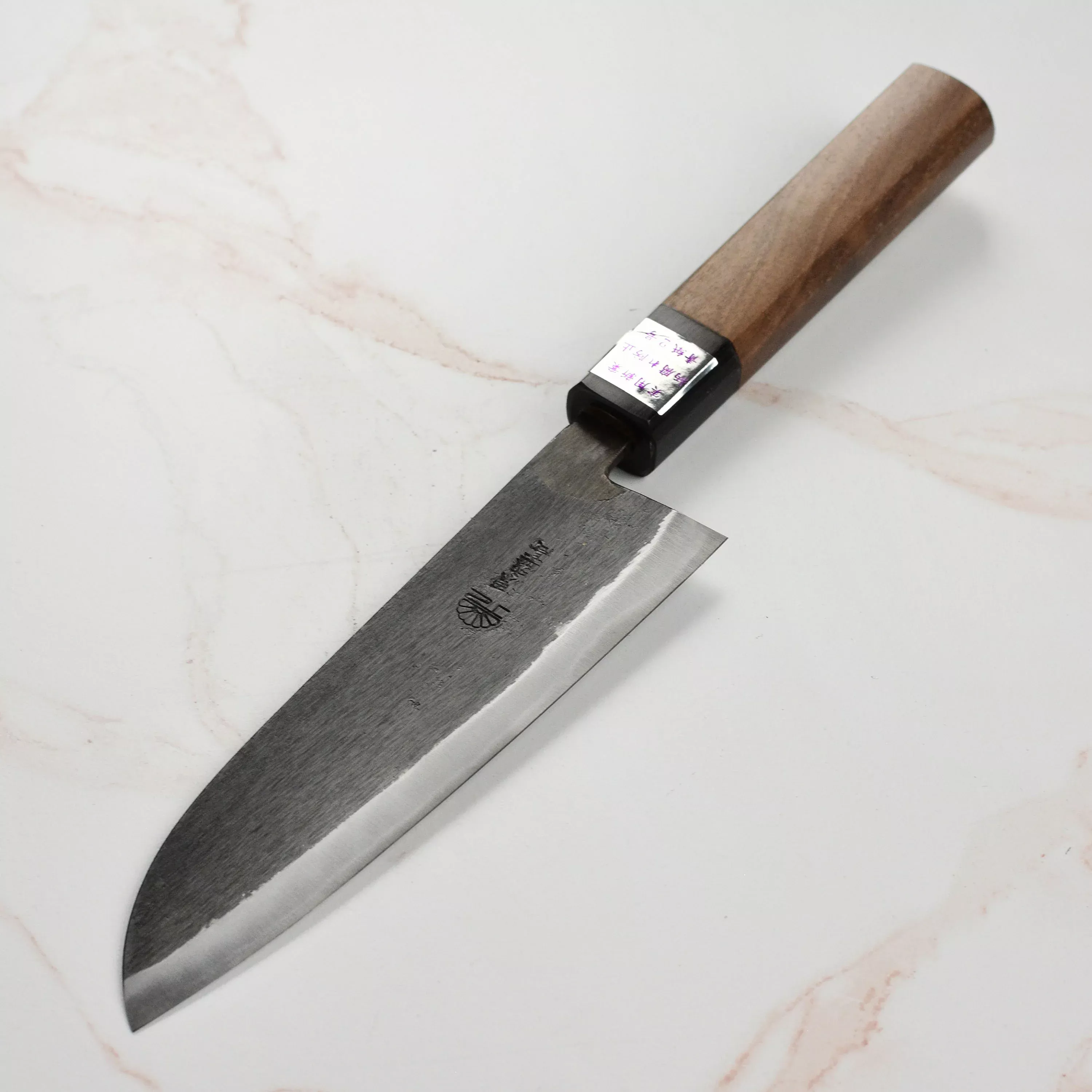 moritaka-santoku-knife-aogami-2-carbon-steel-6-7 Moritaka Santoku Knife - Aogami 2 Carbon Steel - 6.7"