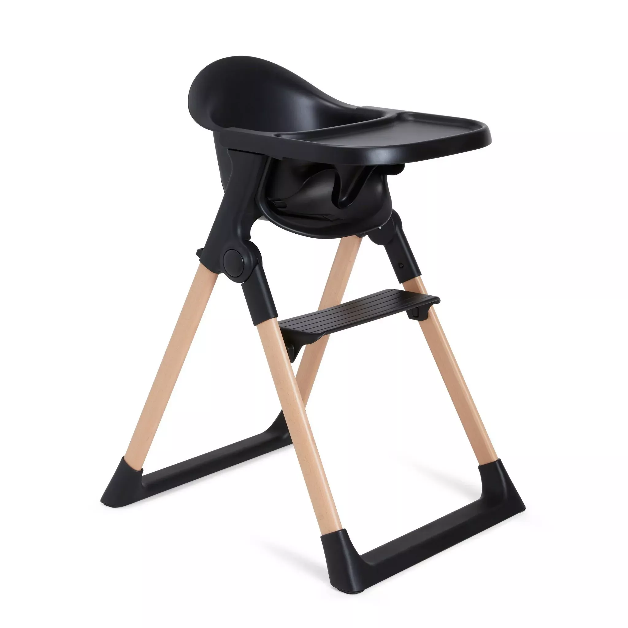 munchkin-float-easy-clean-foldable-high-chair-compact-modern-design-black-rebel Munchkin Float Easy Clean Foldable High Chair - Compact Modern Design - Black – REBEL