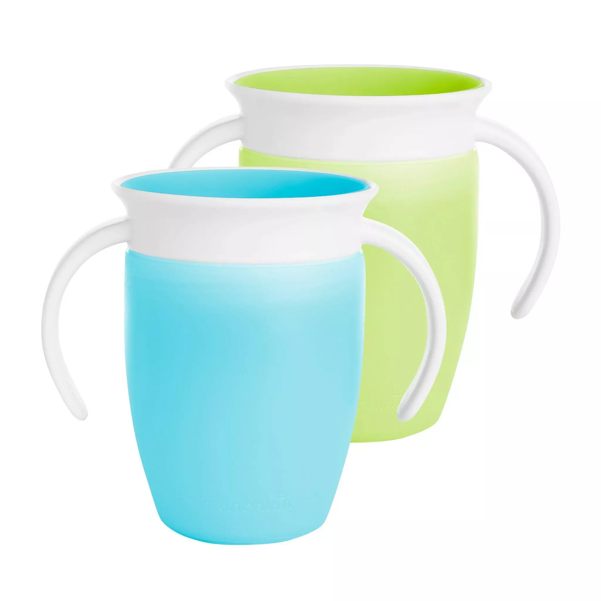 munchkin-miracle-360-2pk-trainer-cup-blue-green-7oz-rebel Munchkin Miracle 360° 2pk Trainer Cup - Blue/Green - 7oz – REBEL
