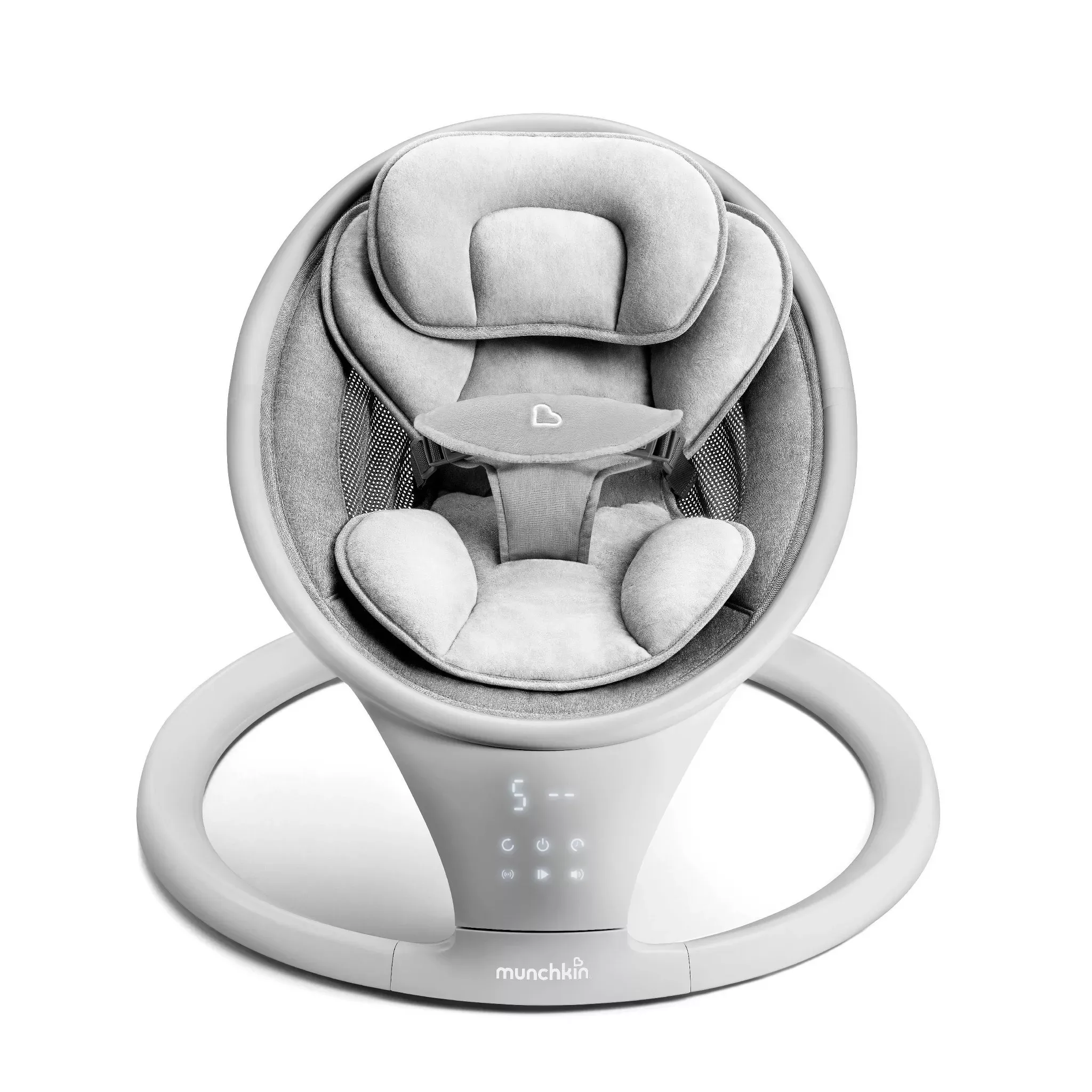munchkin-vibration-baby-swing-gray-rebel Munchkin Vibration Baby Swing - Gray – REBEL