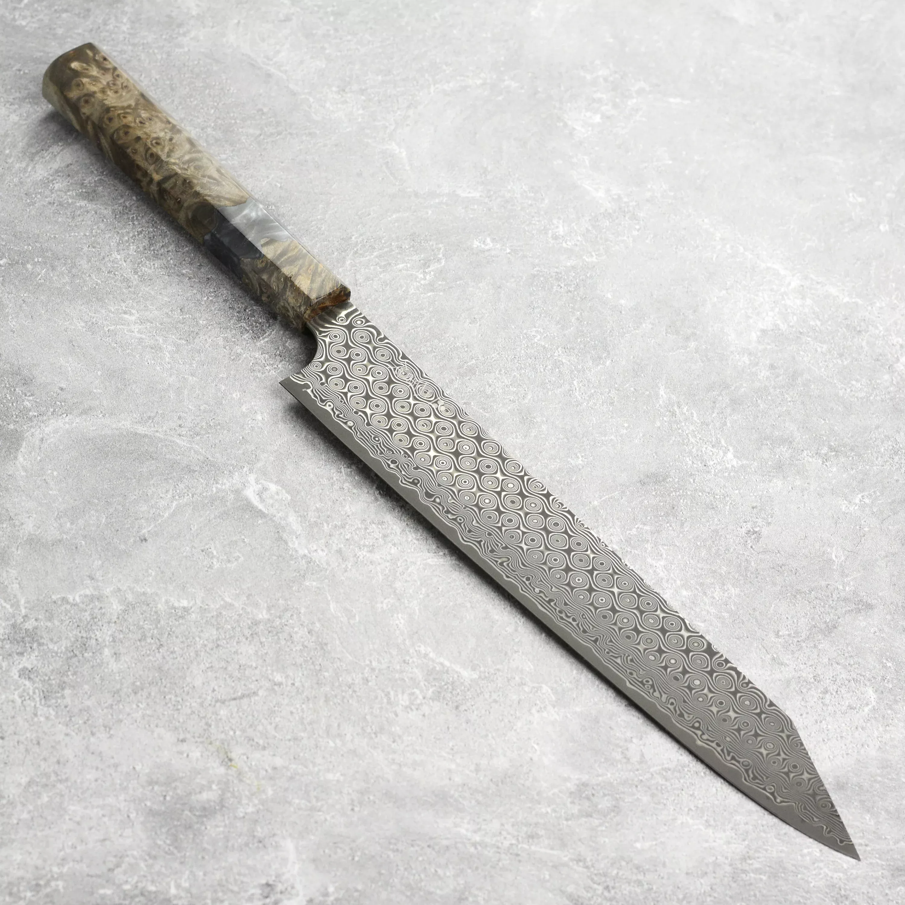 nigara-anmon-sg2-damascus-kiritsuke-sujihiki-10-255mm-hand-forged-japanese-slici Nigara Anmon SG2 Damascus Kiritsuke Sujihiki, 10" (255mm) - Hand-Forged Japanese Slicing Knife