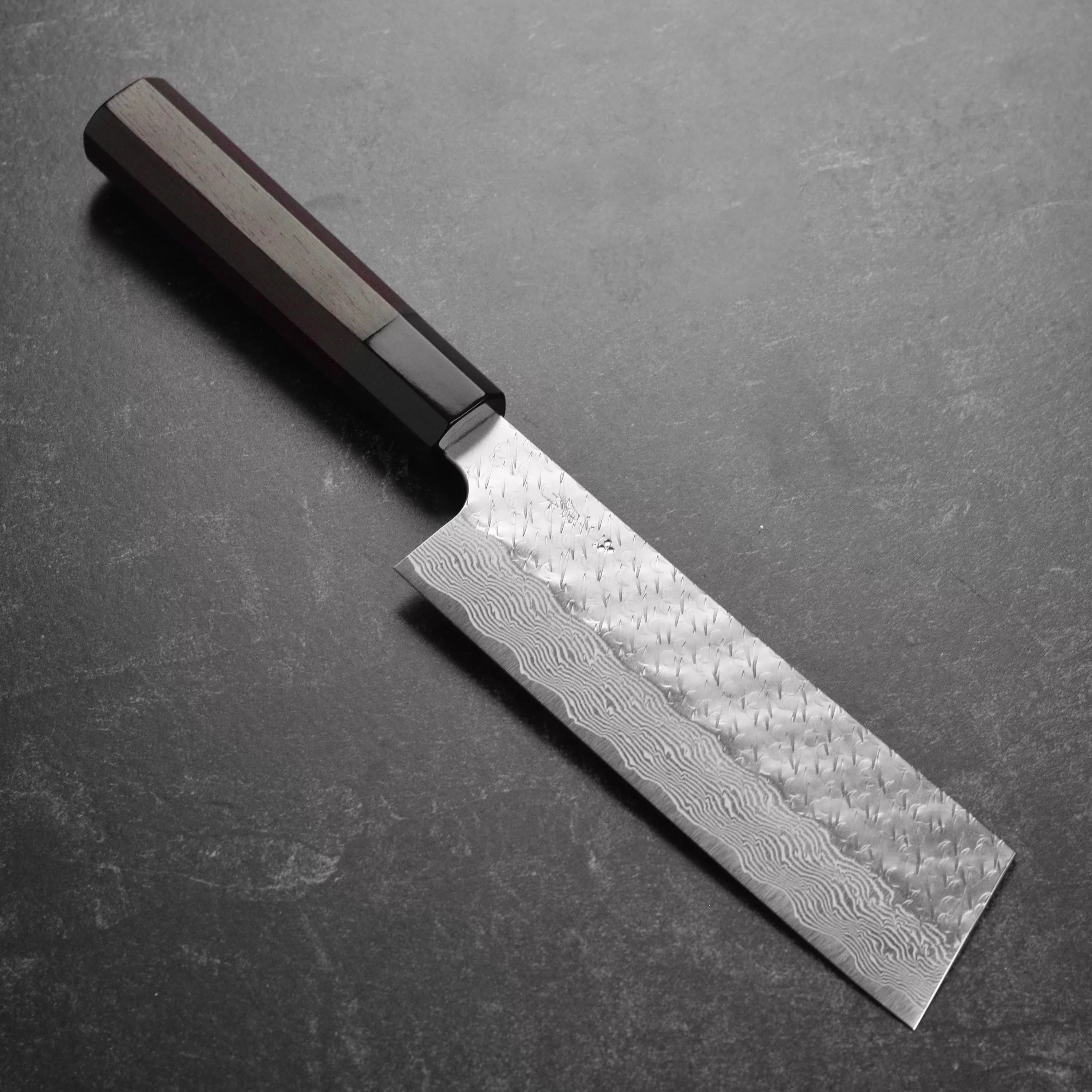 Nigara Nakiri Knife SPG STRIX Damascus