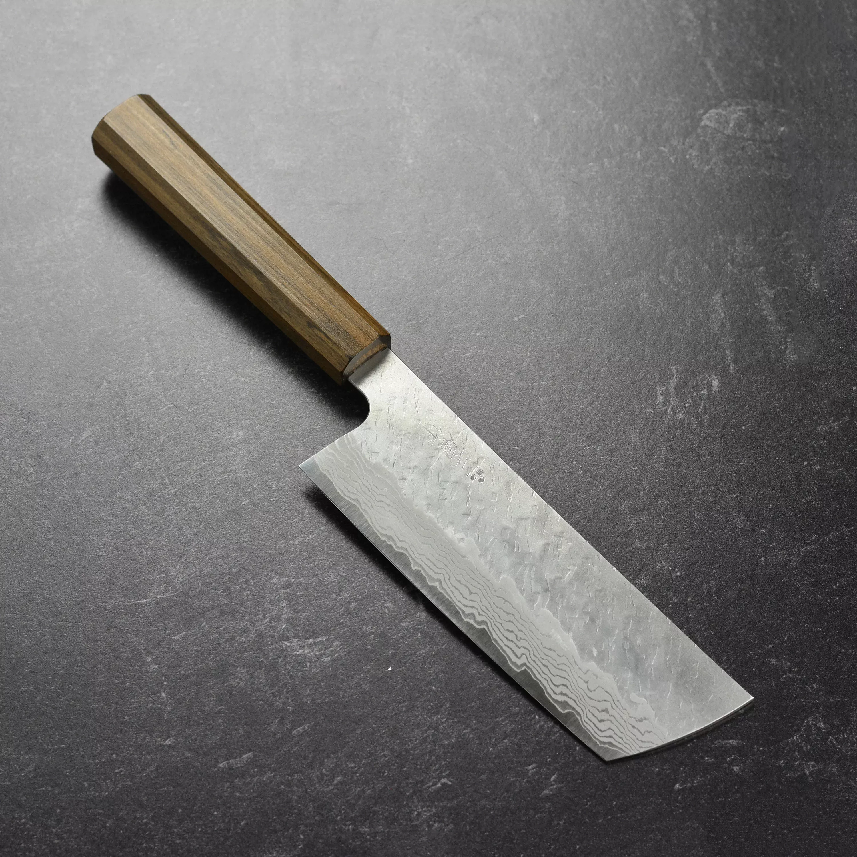 Nigara VG10 Tsuchime Damascus 5.5" Nakiri
