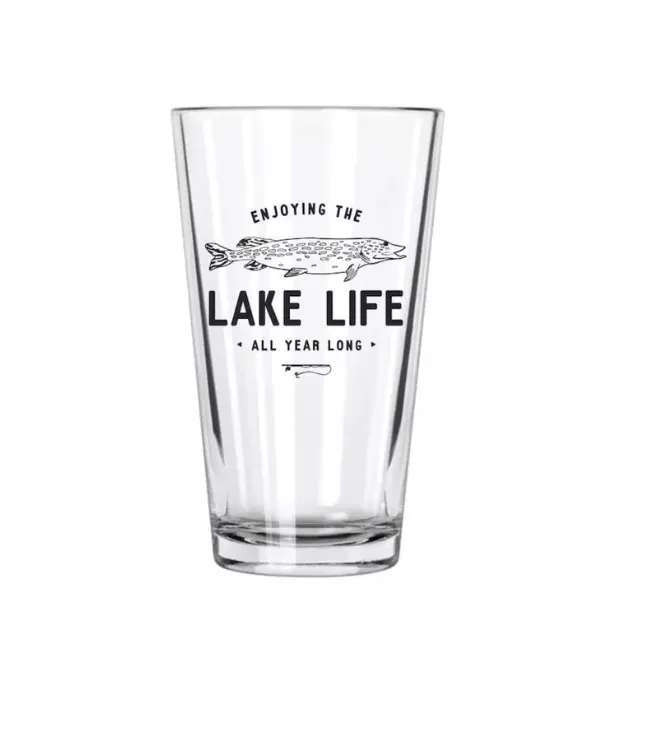 northern-glasses-pint-glass-lake-life-fishing Northern Glasses Pint Glass - Lake Life Fishing