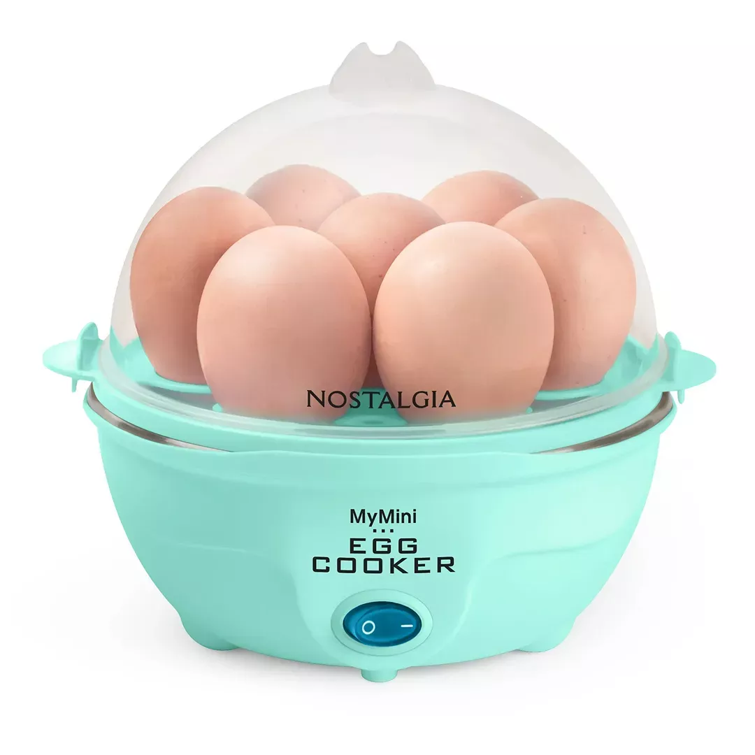 nostalgia-mymini-premium-7-egg-cooker-teal-rebel Nostalgia MyMini Premium 7-Egg Cooker, Teal – REBEL