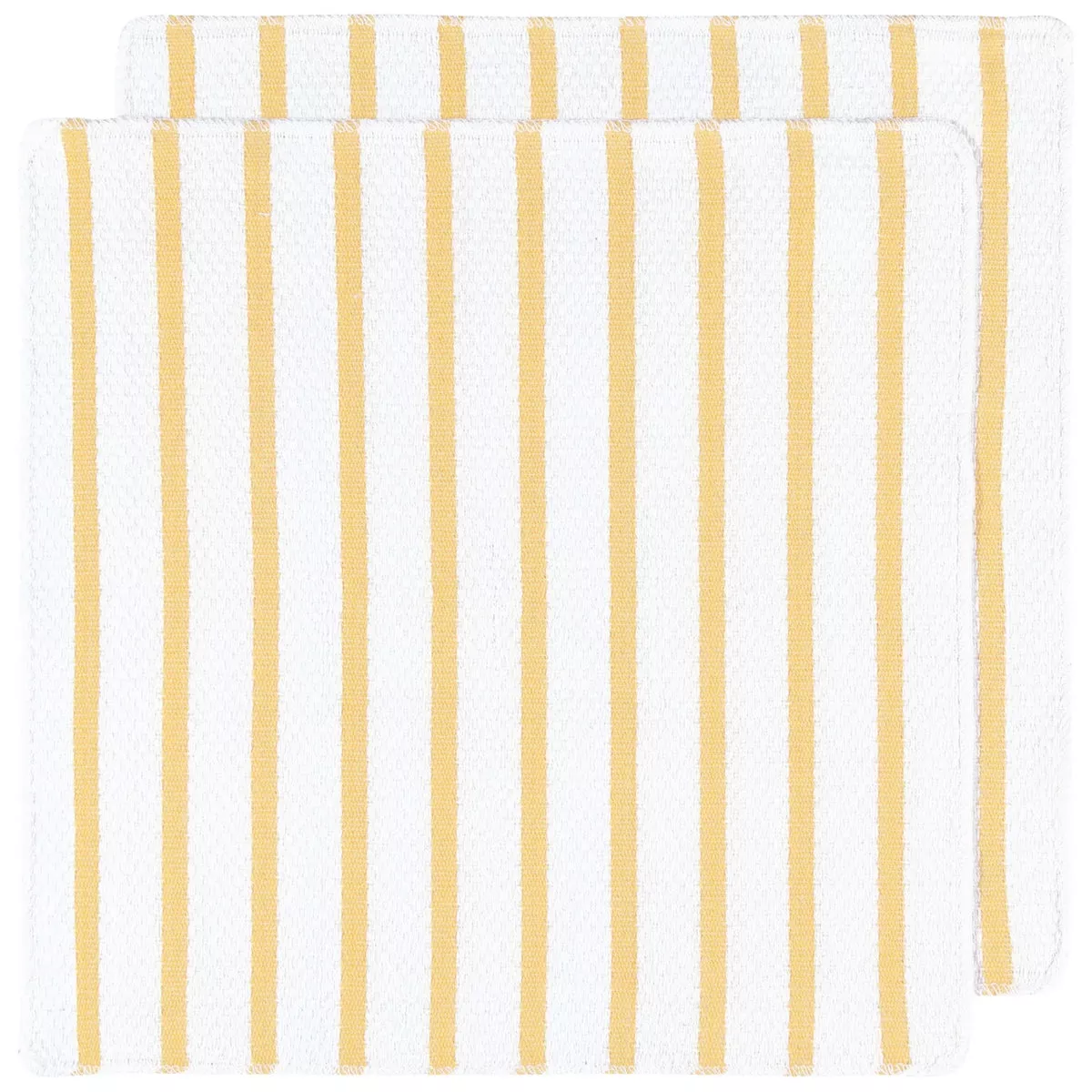 now-designs-basketweave-dishcloths-set-2-yellow-lemon Now Designs Basketweave Dishcloths set of 2 - Yellow Lemon