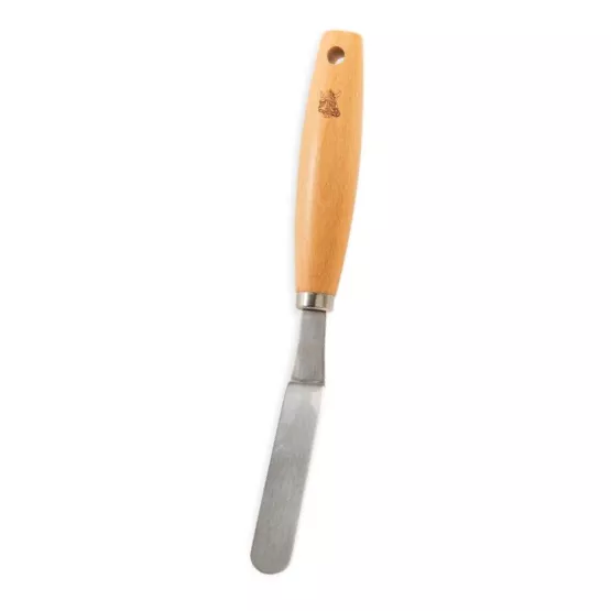 Offset Icing Spatula, wood handle