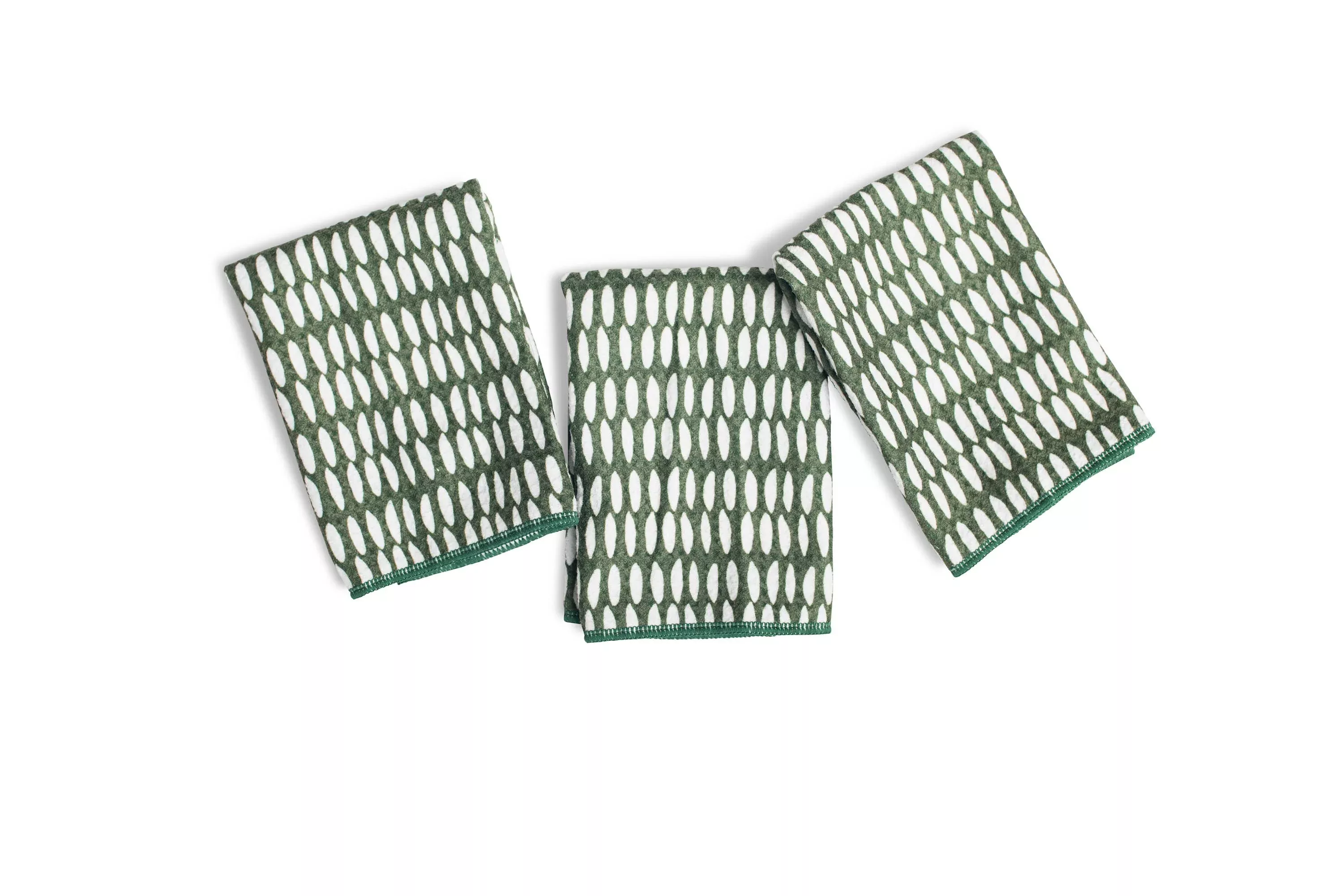 once-again-home-mighty-minis-towel-set-beans-in-evergreen-set-3 Once Again Home Mighty Minis Towel Set - Beans in Evergreen, Set of 3