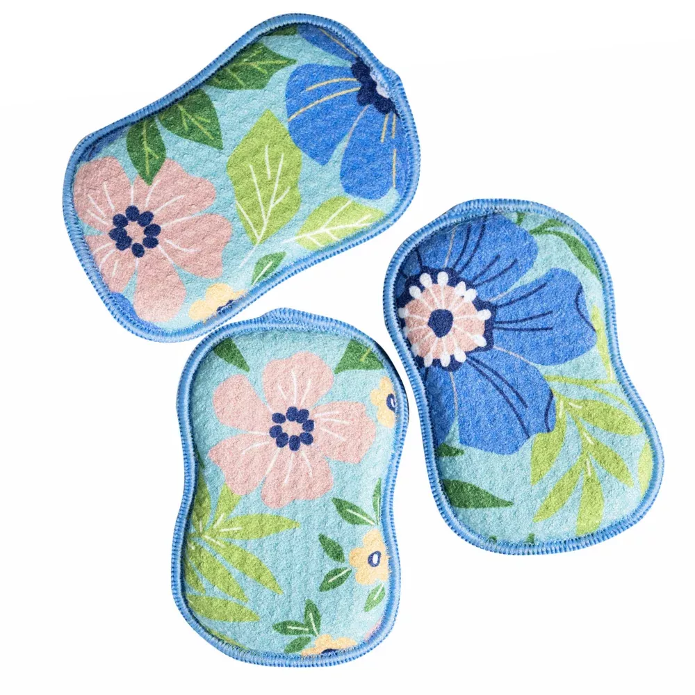 once-again-home-re-usable-sponges-garden-set-3 Once Again Home RE:usable Sponges - Garden, Set of 3