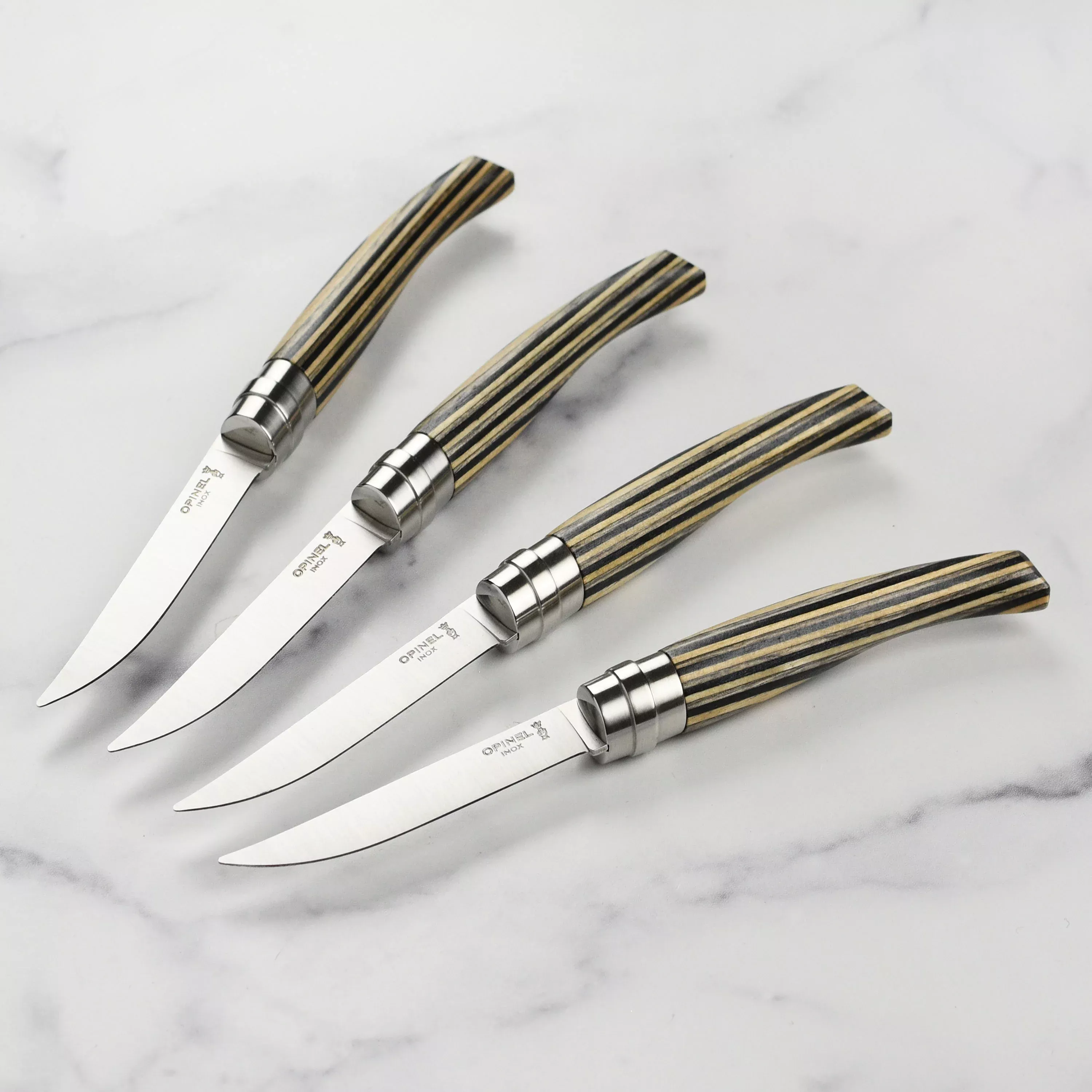 opinel-steak-knife-set-birchwood-4-piece Opinel Steak Knife Set - Birchwood - 4 Piece