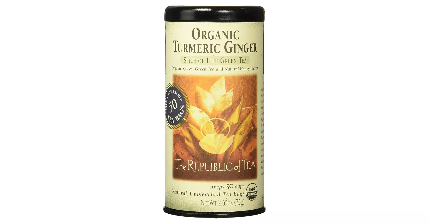 organic-turmeric-ginger-green-tea-50-bag-tin Organic Turmeric Ginger Green Tea, 50 Bag Tin