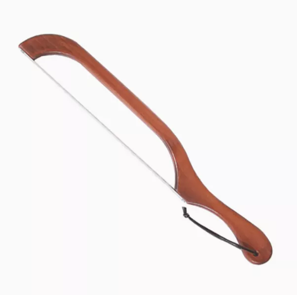 out-woods-oregon-bread-bagel-slicer-mahogany-finish-right-handed Out of the Woods of Oregon Bread & Bagel Slicer - Mahogany Finish - Right Handed