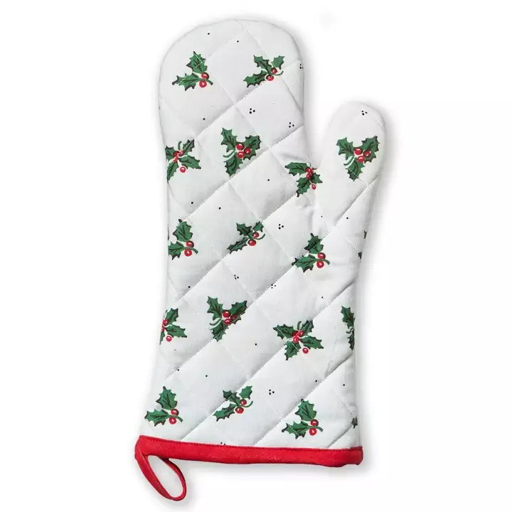 oven-mitt-vintage-holly Oven Mitt Vintage Holly