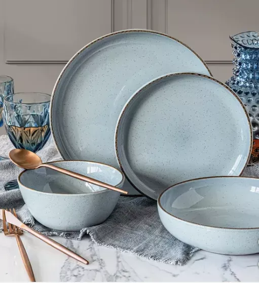 over-back-blue-linen-round-stoneware-16-piece-dinnerware-set-rebel Over&Back Blue Linen Round Stoneware 16-Piece Dinnerware Set – REBEL